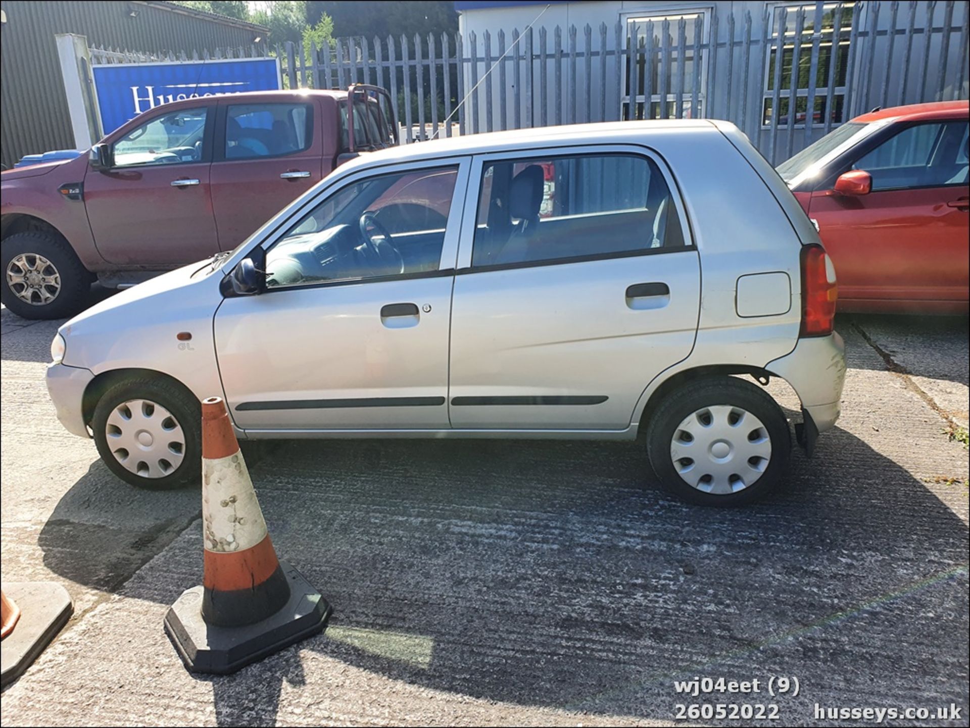 04/04 SUZUKI ALTO GL - 1061cc 5dr Hatchback (Silver, 55k) - Image 9 of 21