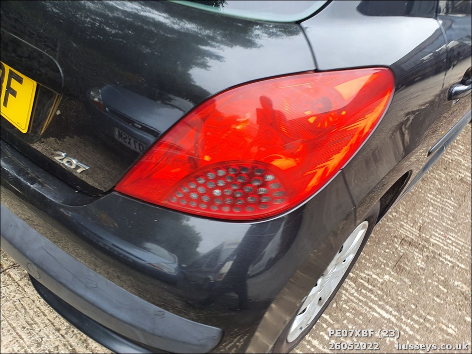 07/07 PEUGEOT 207 SPORT 87 - 1360cc 5dr Hatchback (Black) - Image 23 of 31