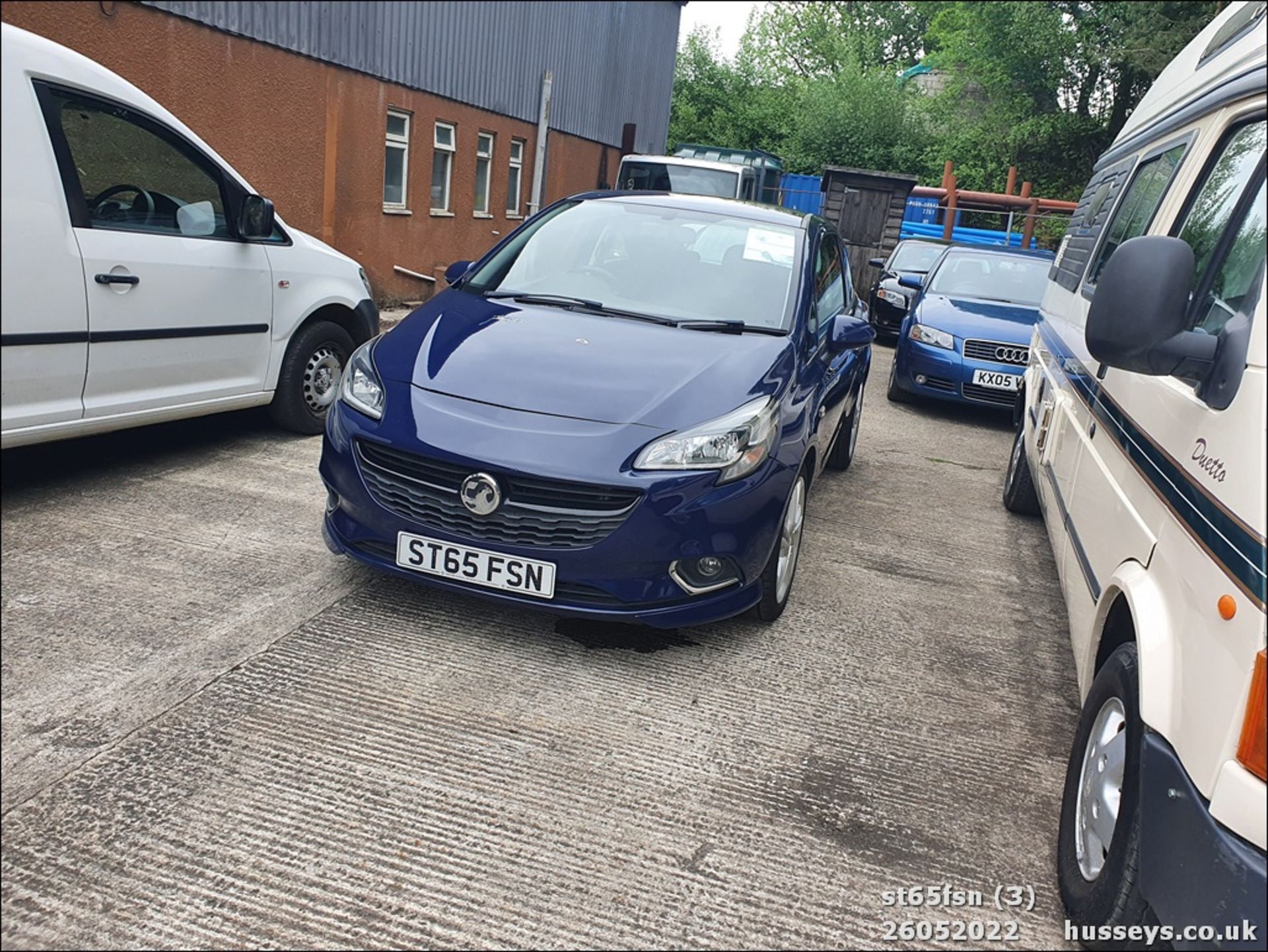 15/65 VAUXHALL CORSA DESIGN - 1229cc 3dr Hatchback (Blue, 39k) - Image 3 of 27