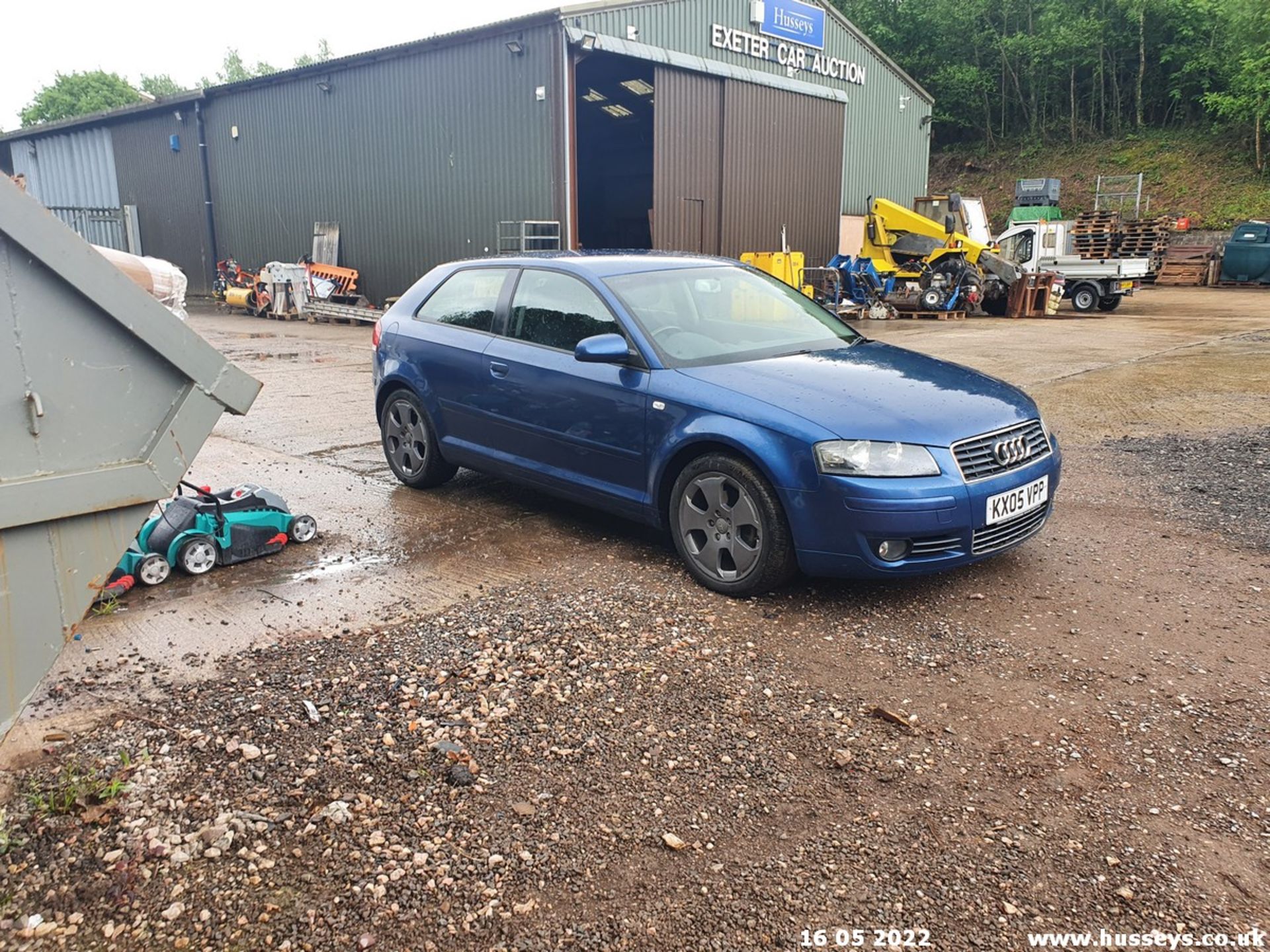 05/05 AUDI A3 SPORT TDI - 1968cc 3dr Hatchback (Blue, 123k) - Image 12 of 47