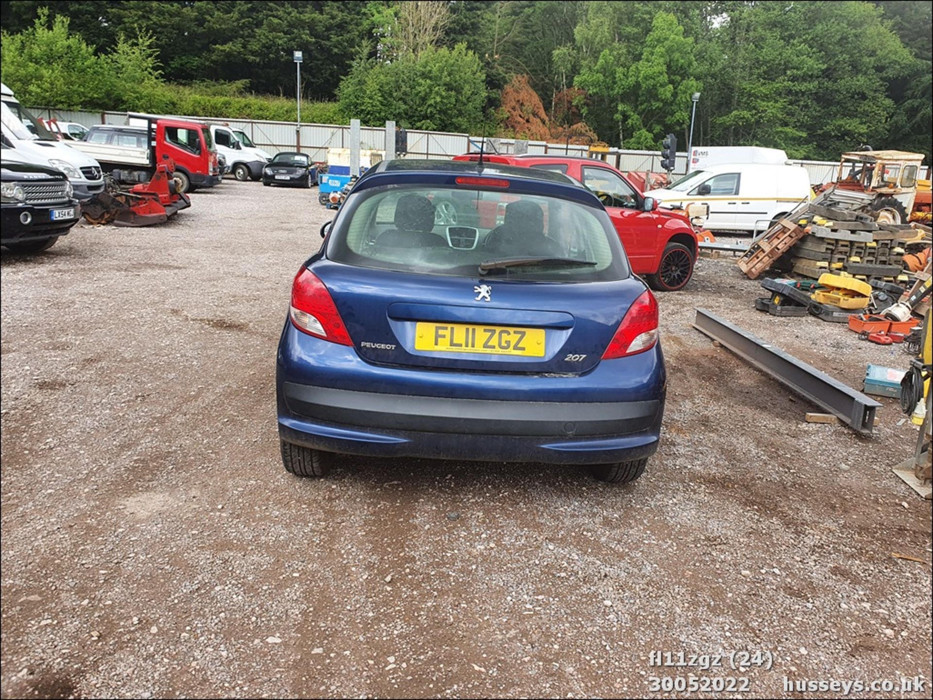 11/11 PEUGEOT 207 S HDI - 1398cc 3dr Hatchback (Blue, 128k) - Image 24 of 26