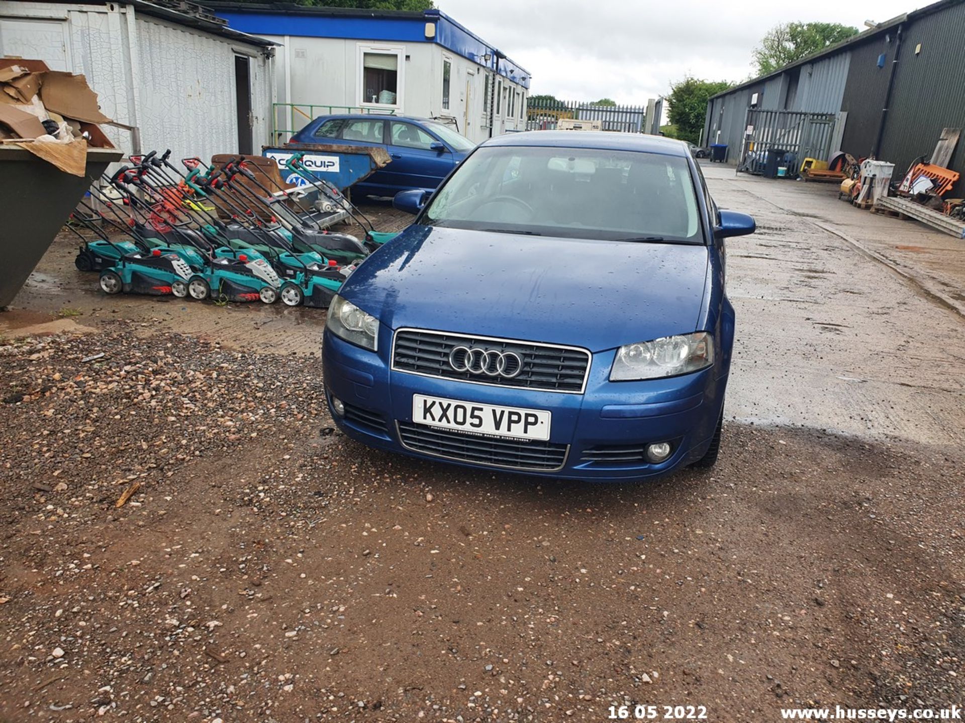 05/05 AUDI A3 SPORT TDI - 1968cc 3dr Hatchback (Blue, 123k) - Image 5 of 47