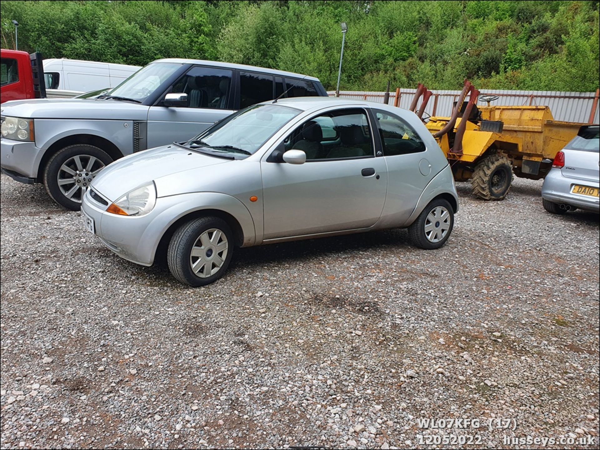 07/07 FORD KA STYLE CLIMATE - 1297cc 3dr Hatchback (Silver, 64k) - Image 18 of 35