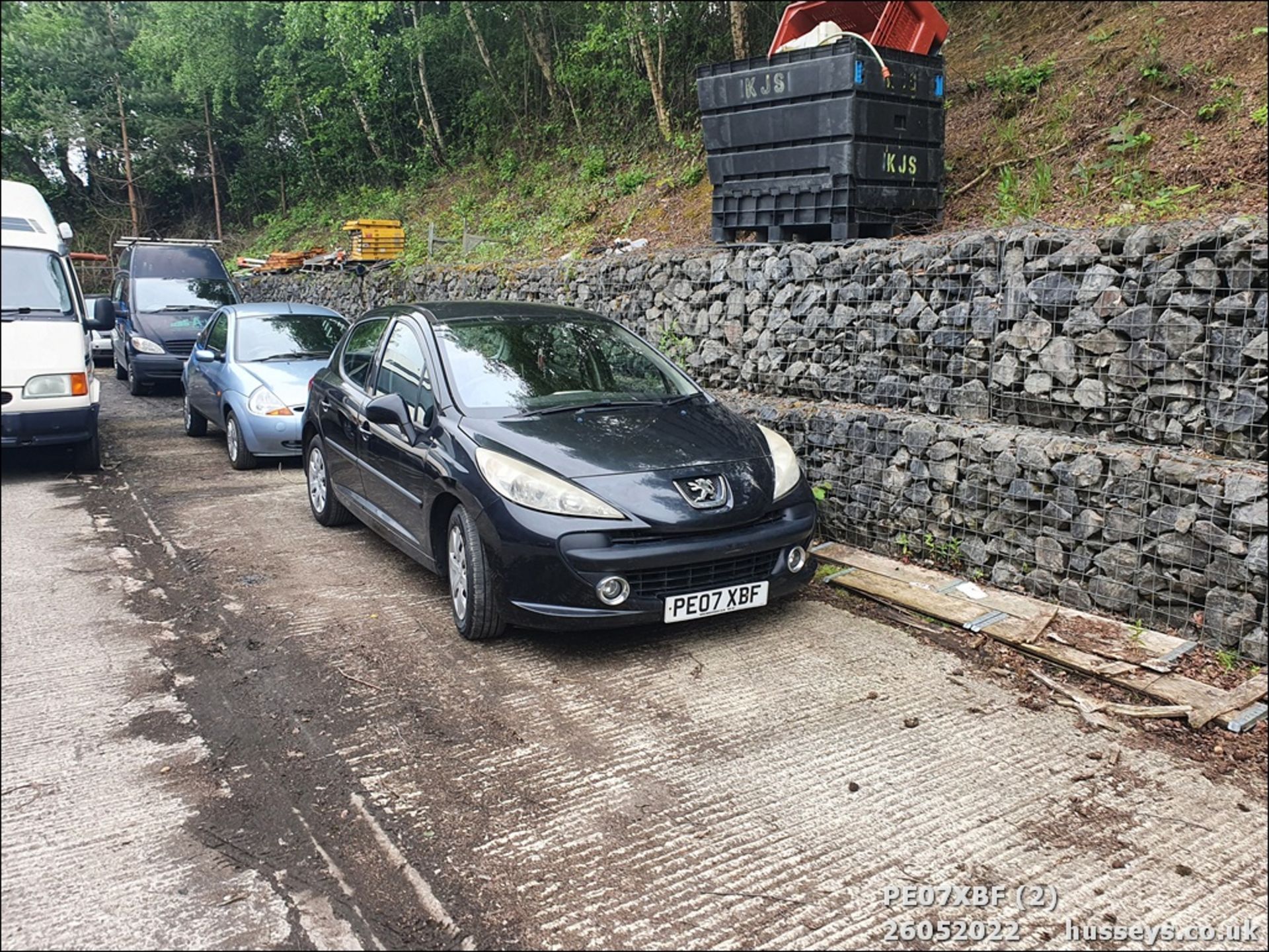 07/07 PEUGEOT 207 SPORT 87 - 1360cc 5dr Hatchback (Black) - Image 2 of 31