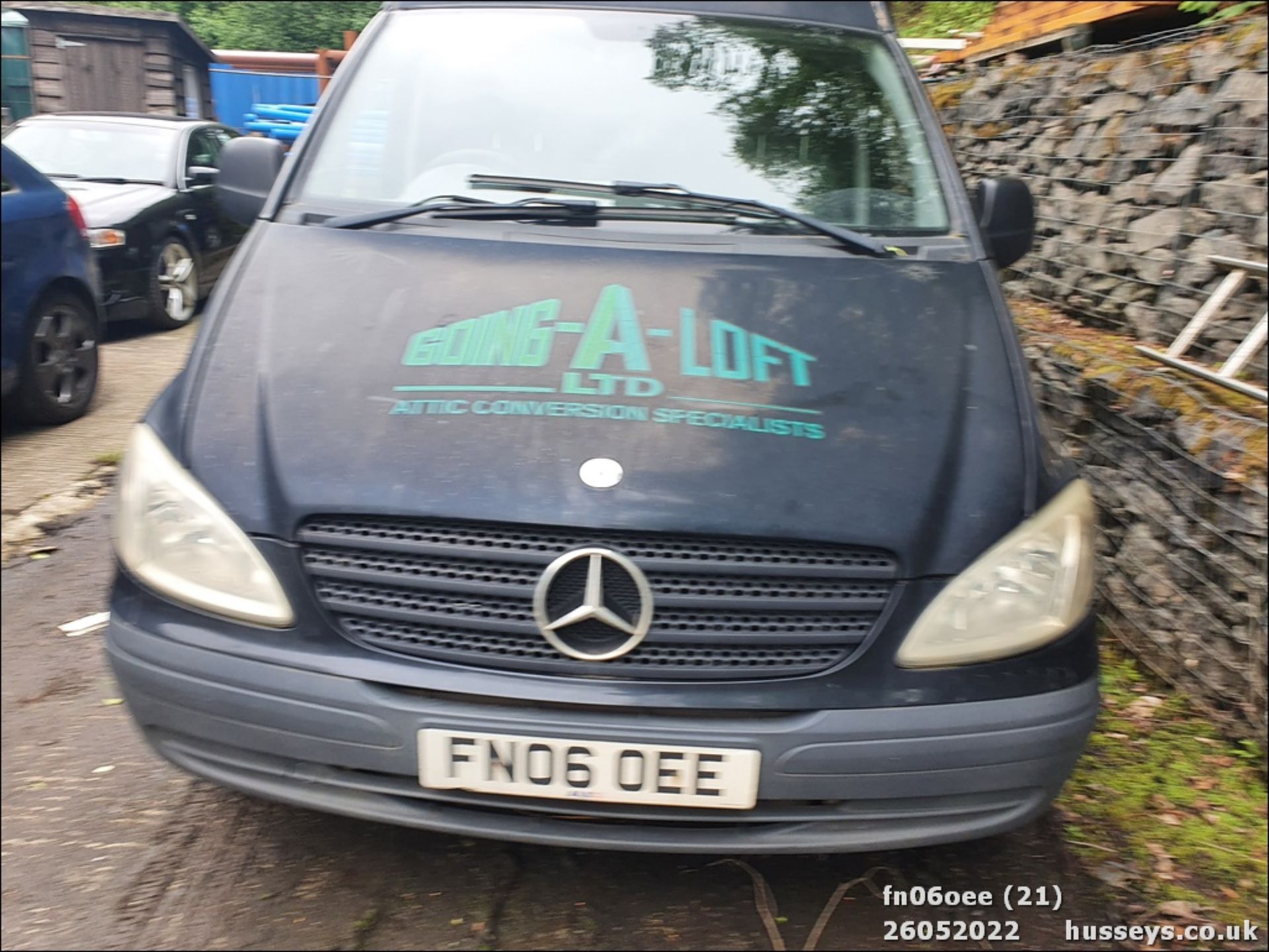 06/06 MERCEDES VITO 111 CDI LONG - 2148cc 6dr Van (Black) - Image 21 of 21