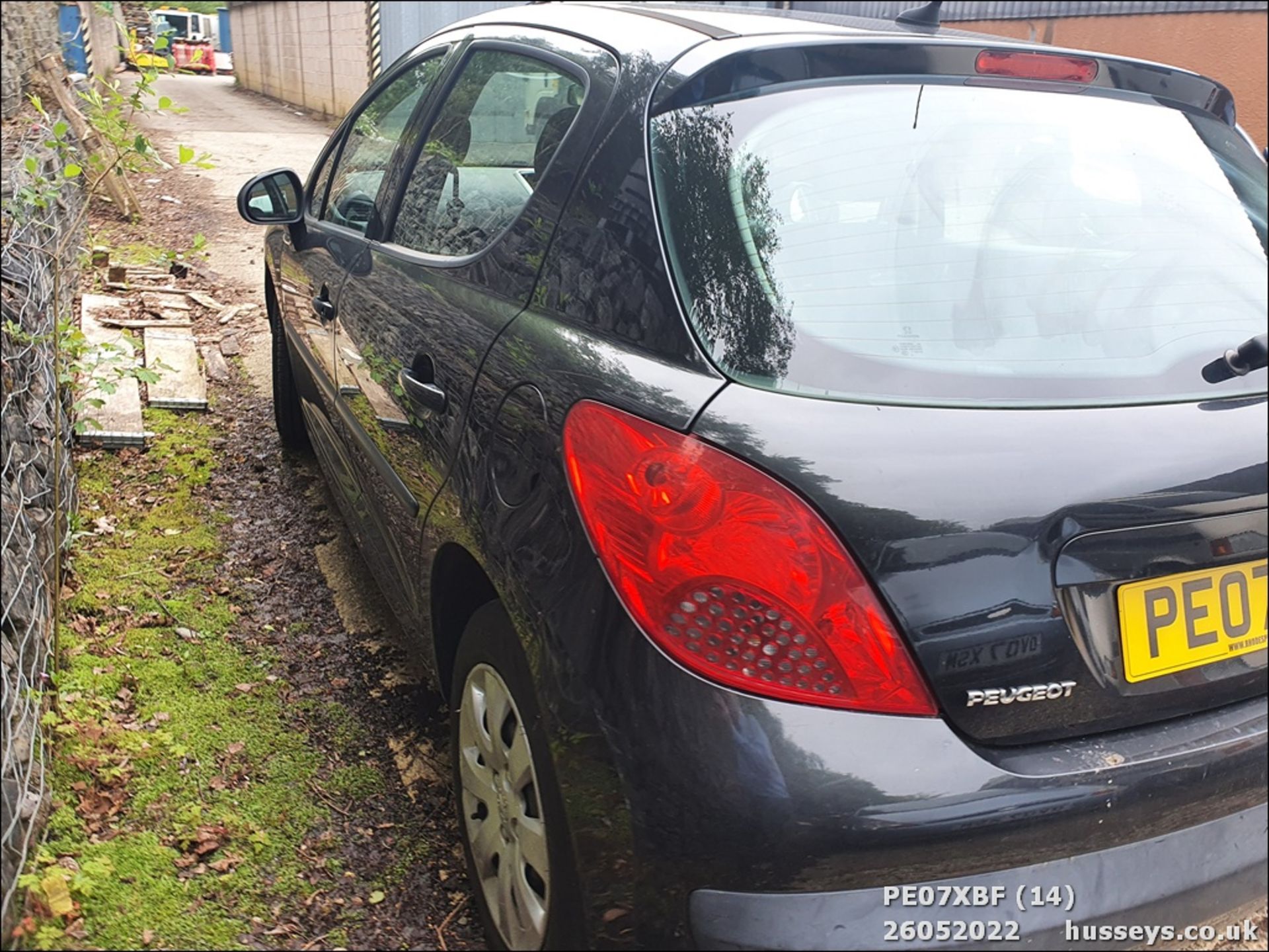 07/07 PEUGEOT 207 SPORT 87 - 1360cc 5dr Hatchback (Black) - Image 14 of 31