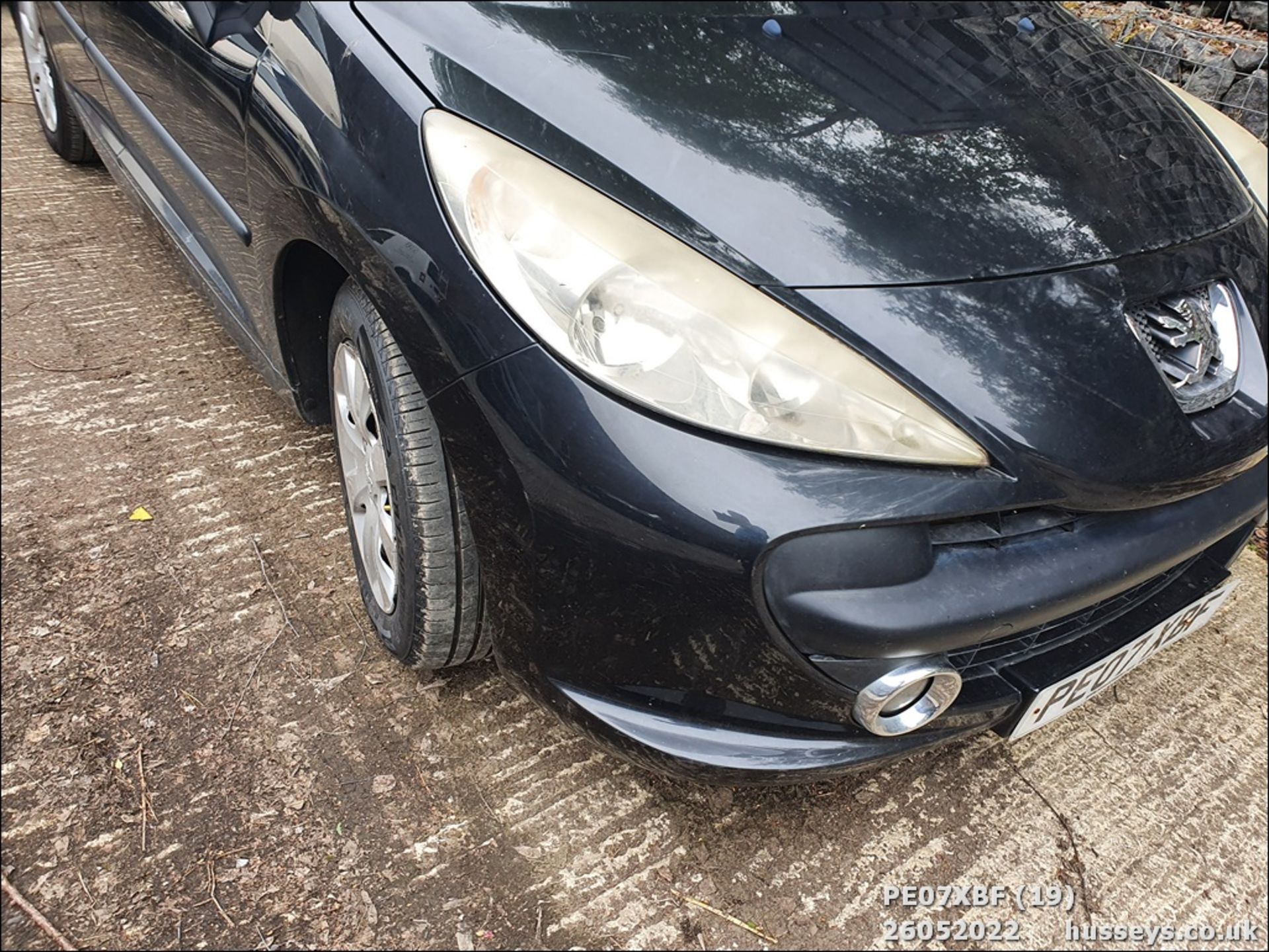 07/07 PEUGEOT 207 SPORT 87 - 1360cc 5dr Hatchback (Black) - Image 19 of 31