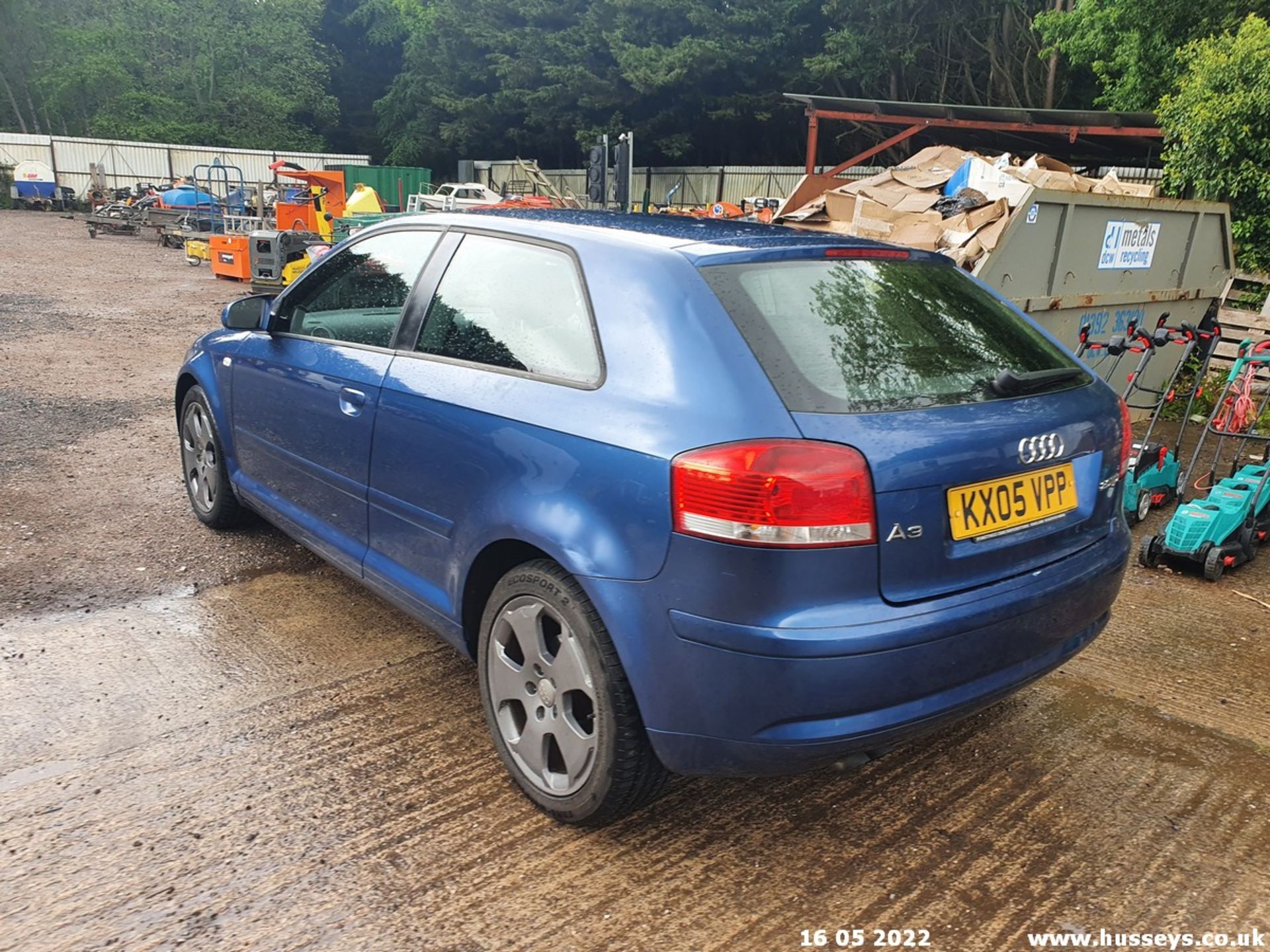 05/05 AUDI A3 SPORT TDI - 1968cc 3dr Hatchback (Blue, 123k) - Image 24 of 47