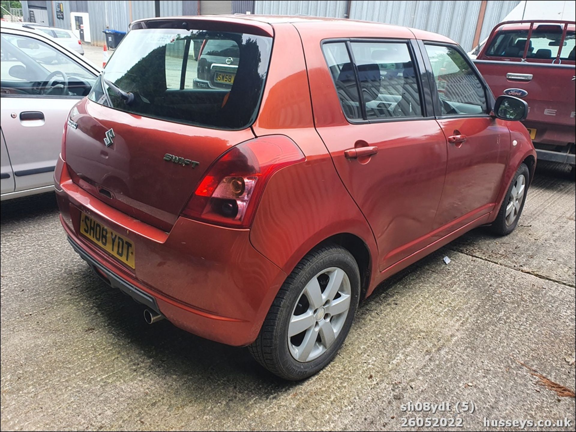 08/08 SUZUKI SWIFT DDIS - 1248cc 5dr Hatchback (Orange) - Image 5 of 22