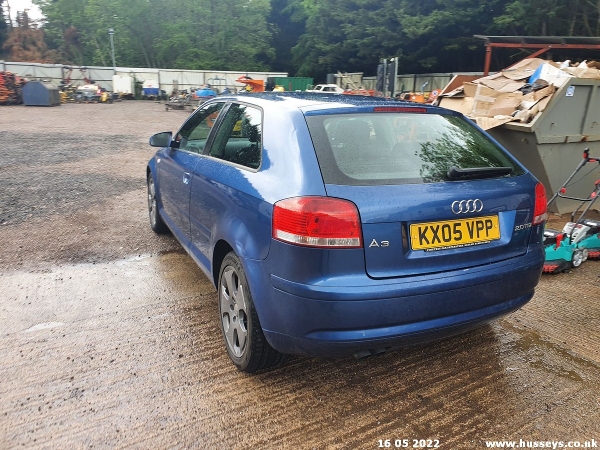 05/05 AUDI A3 SPORT TDI - 1968cc 3dr Hatchback (Blue, 123k) - Image 22 of 47