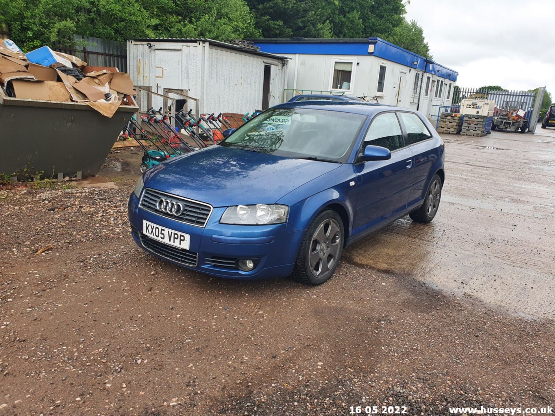 05/05 AUDI A3 SPORT TDI - 1968cc 3dr Hatchback (Blue, 123k) - Image 3 of 47