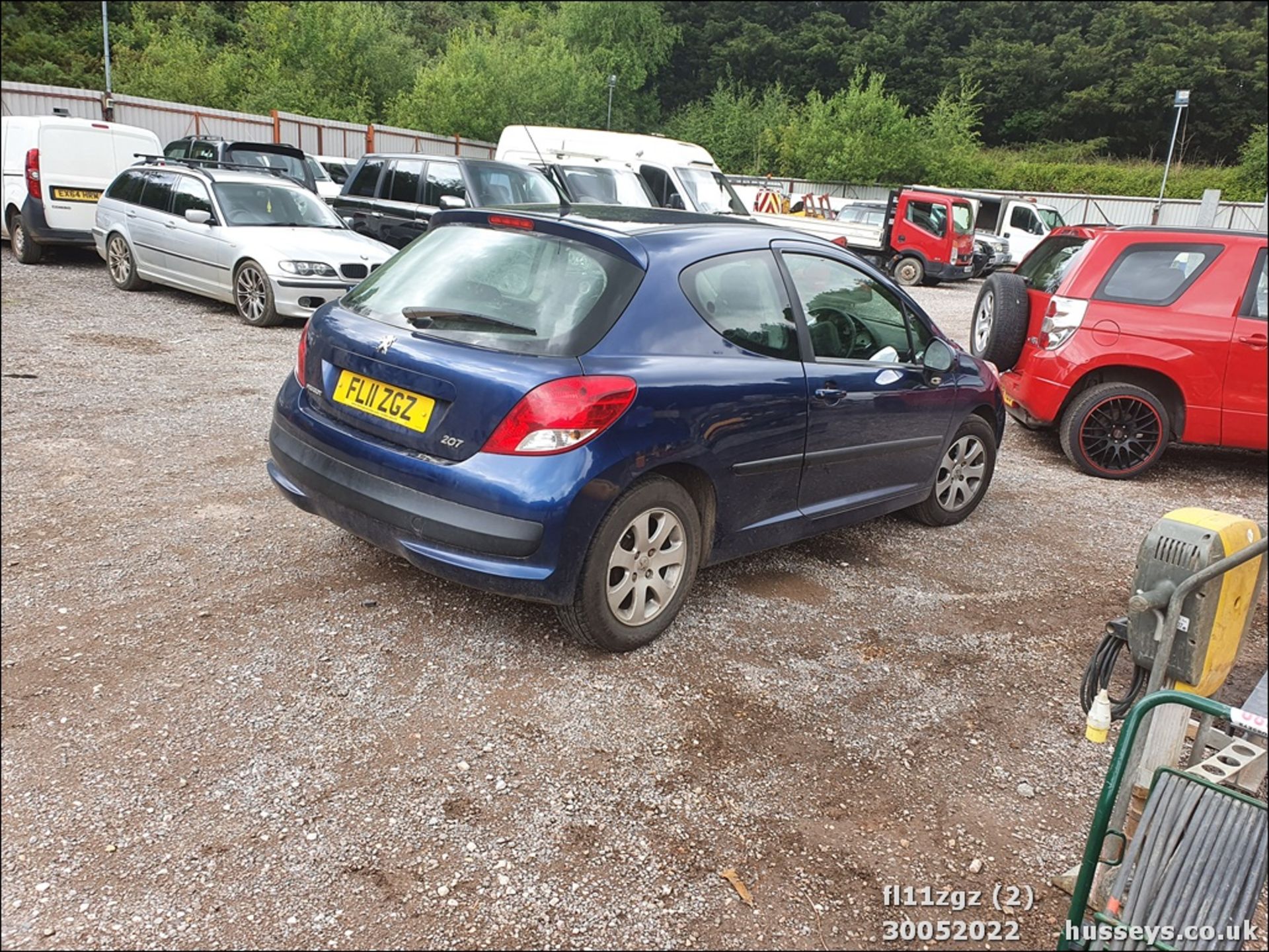 11/11 PEUGEOT 207 S HDI - 1398cc 3dr Hatchback (Blue, 128k) - Image 2 of 26