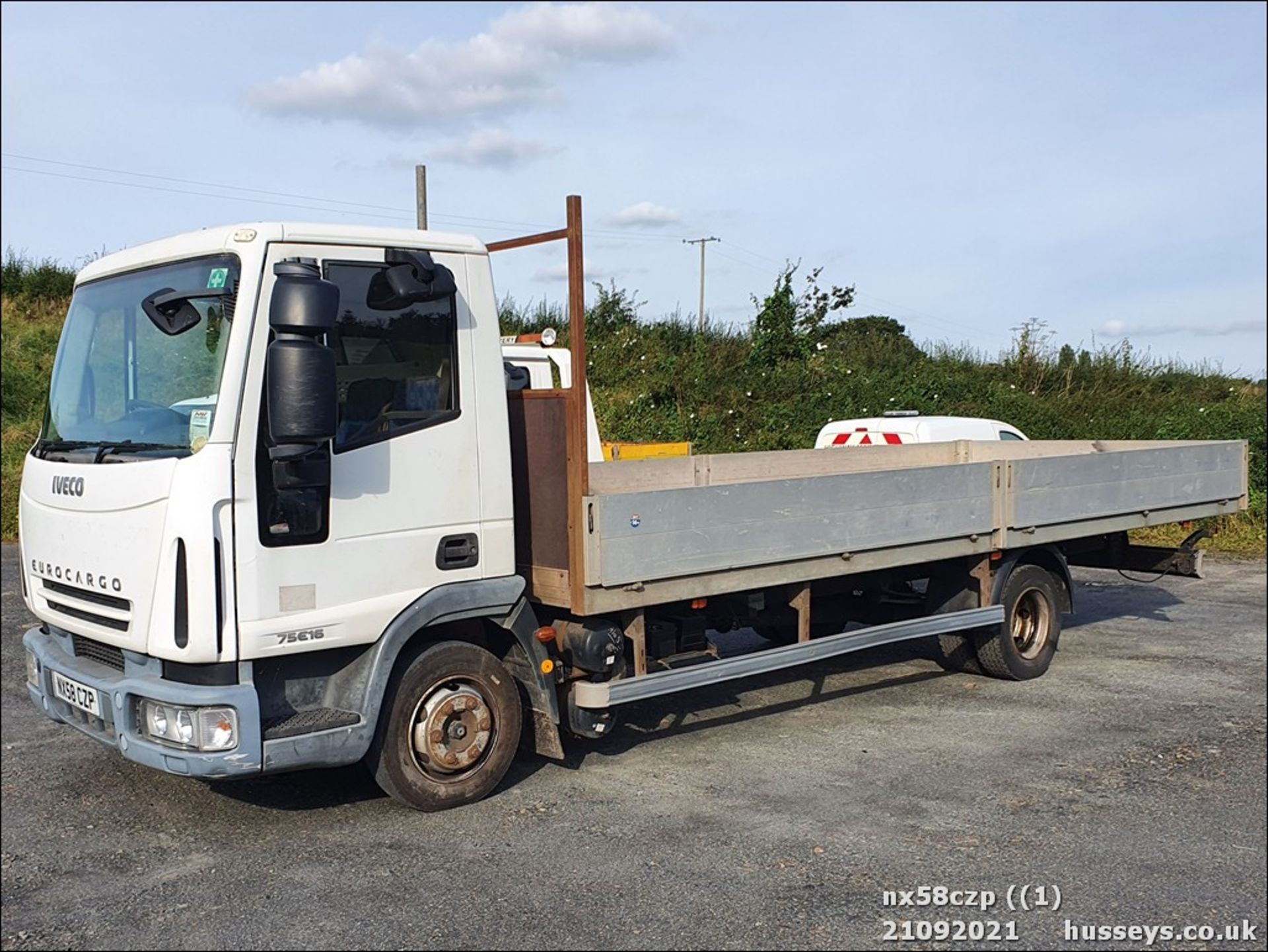 08/58 IVECO EUROCARGO ML75E16 - 3920cc 2dr Flat Bed (White, 326k)