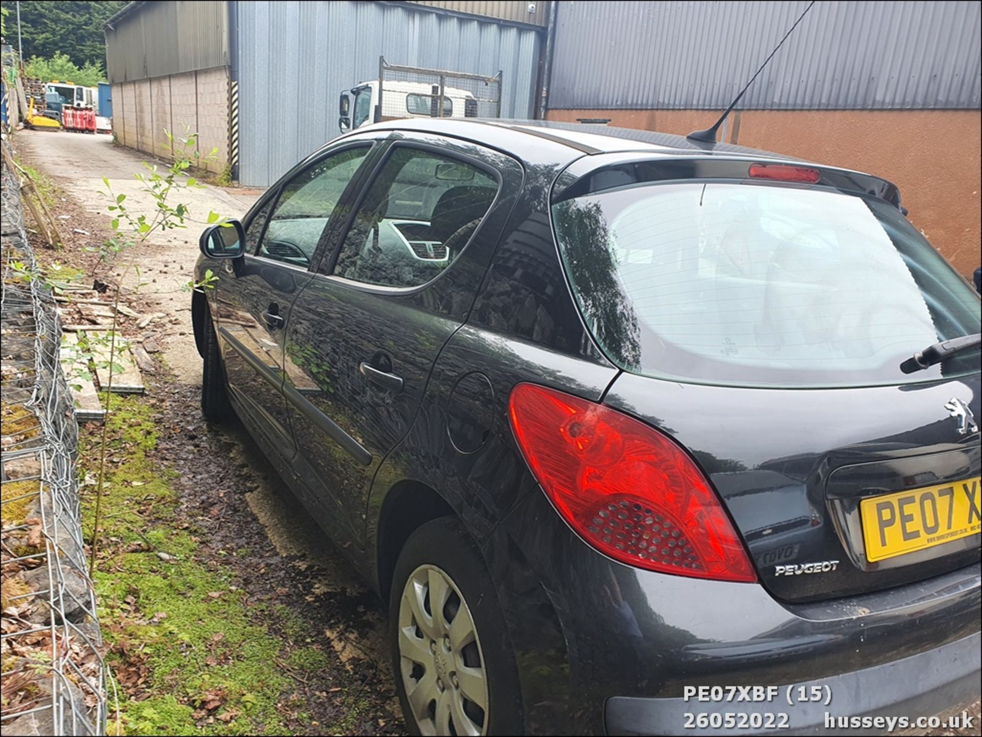 07/07 PEUGEOT 207 SPORT 87 - 1360cc 5dr Hatchback (Black) - Image 15 of 31