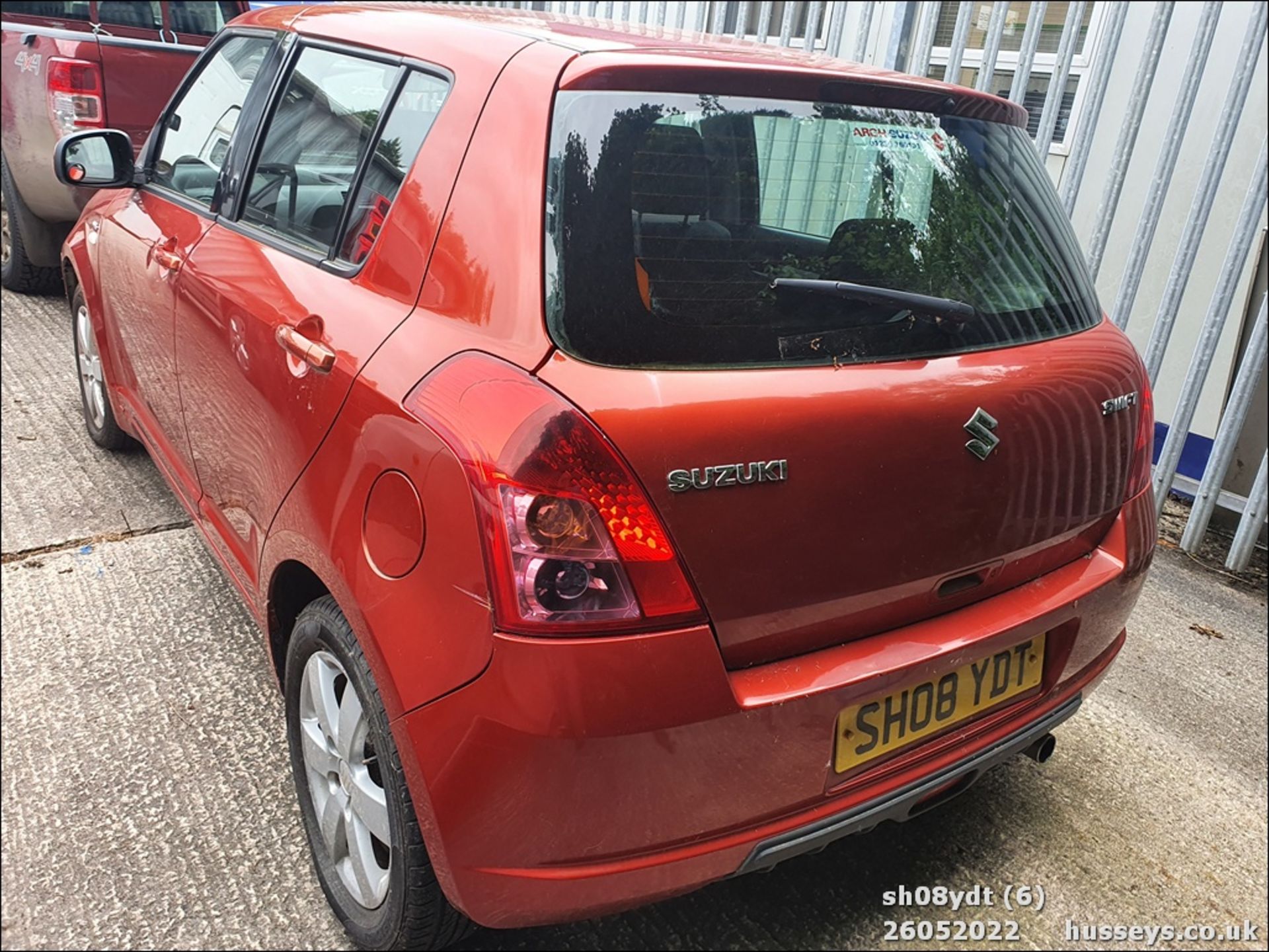 08/08 SUZUKI SWIFT DDIS - 1248cc 5dr Hatchback (Orange) - Image 6 of 22