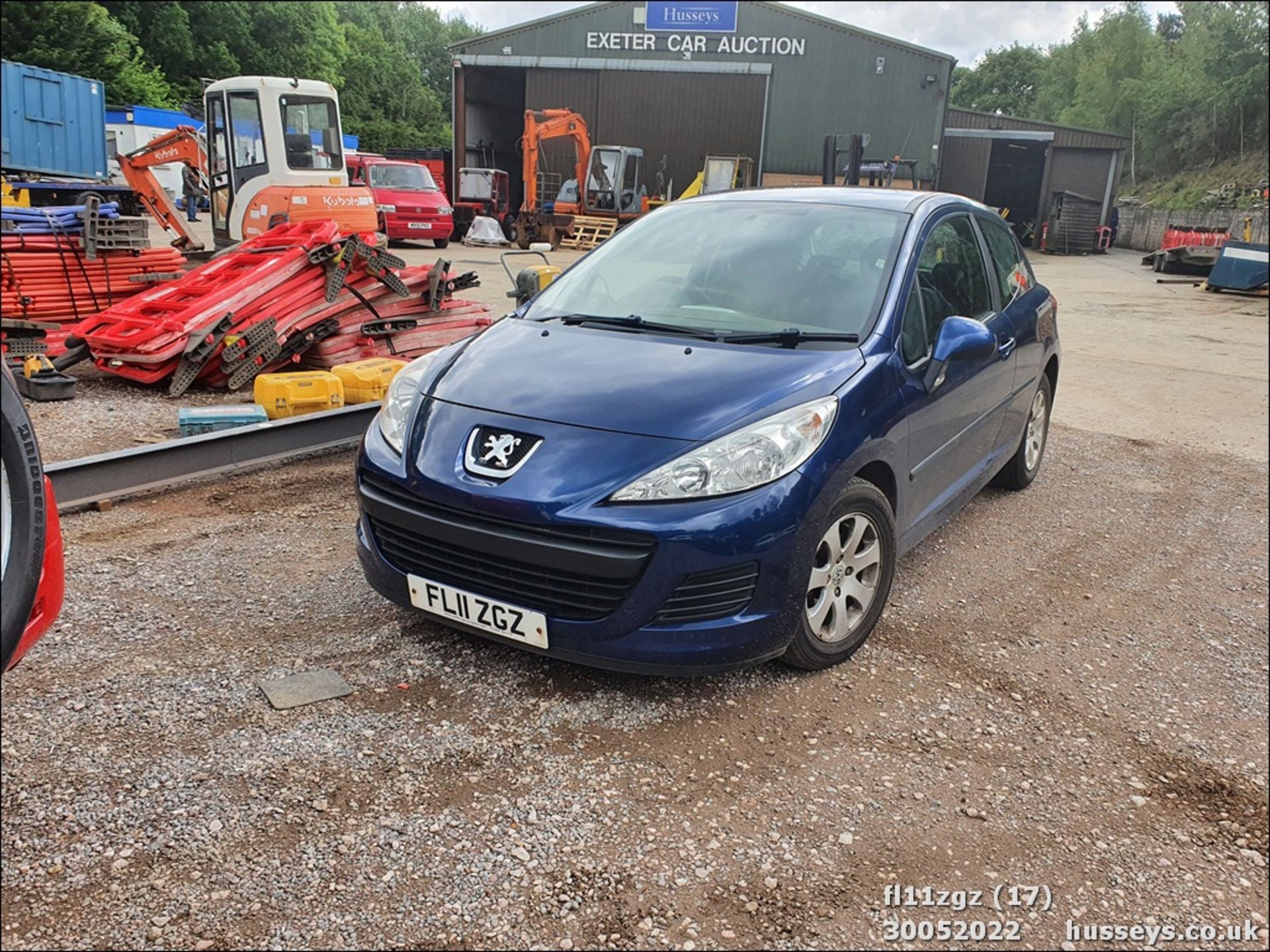 11/11 PEUGEOT 207 S HDI - 1398cc 3dr Hatchback (Blue, 128k) - Image 17 of 26