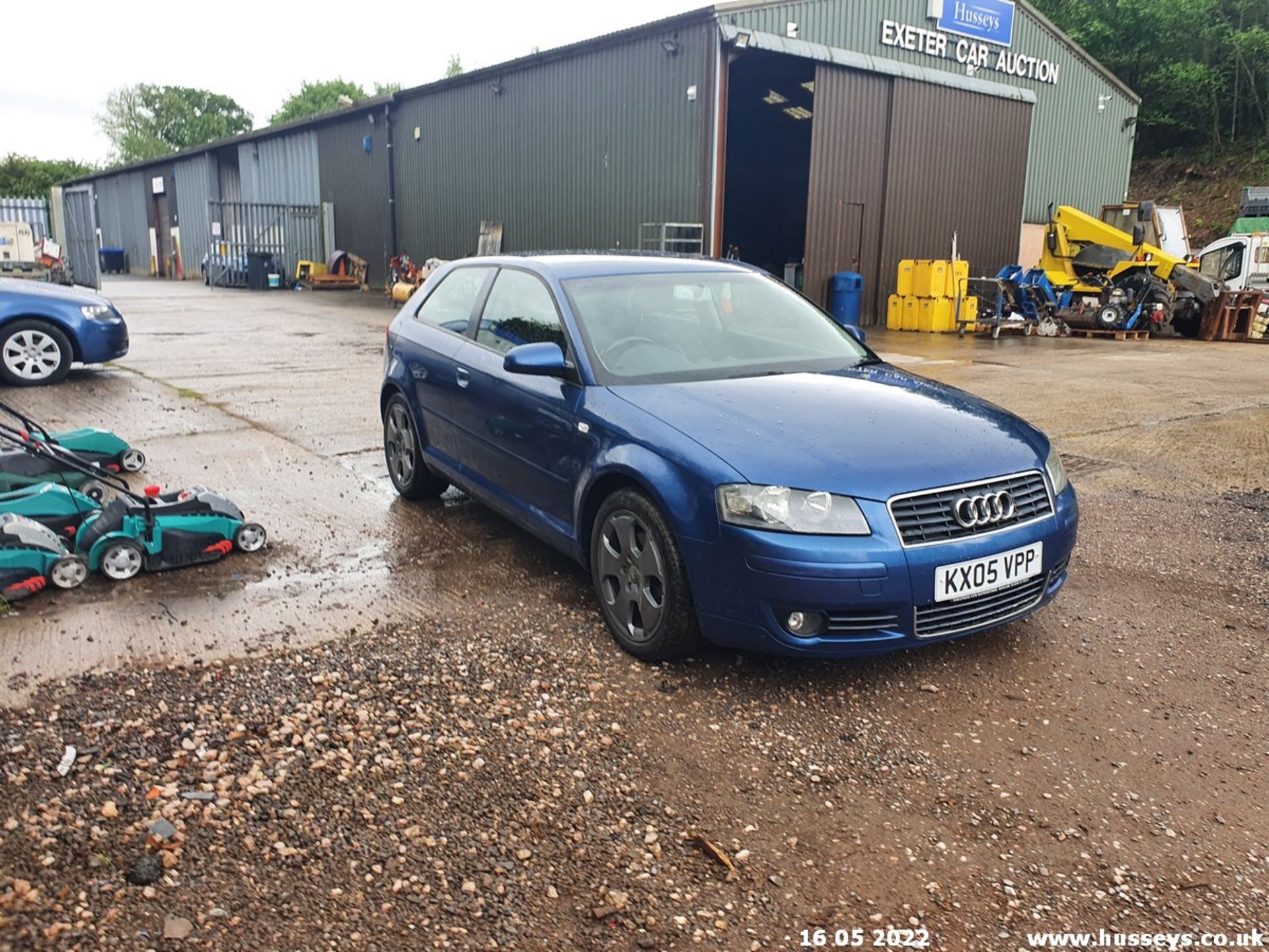 05/05 AUDI A3 SPORT TDI - 1968cc 3dr Hatchback (Blue, 123k) - Image 9 of 47