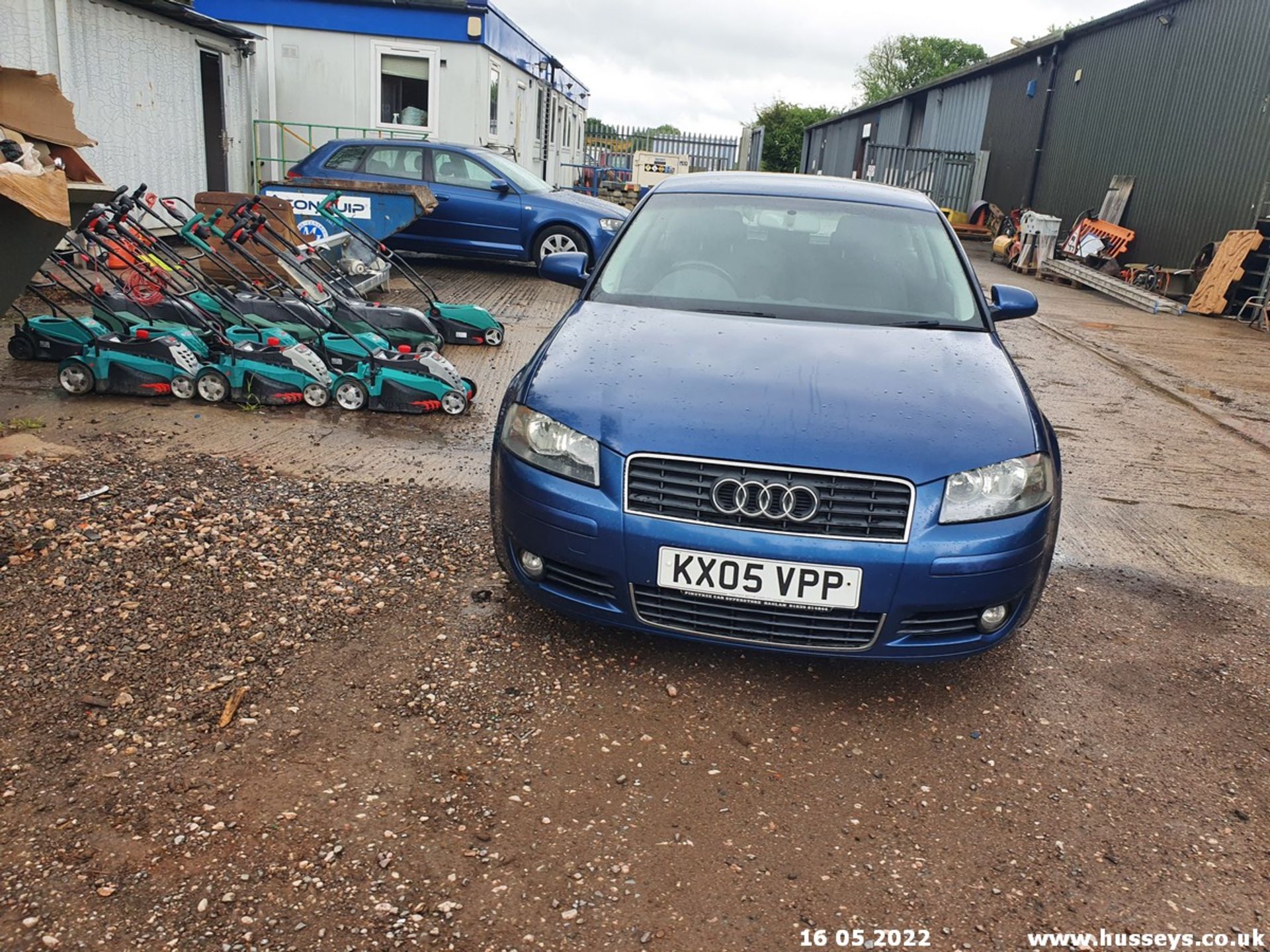 05/05 AUDI A3 SPORT TDI - 1968cc 3dr Hatchback (Blue, 123k) - Image 7 of 47