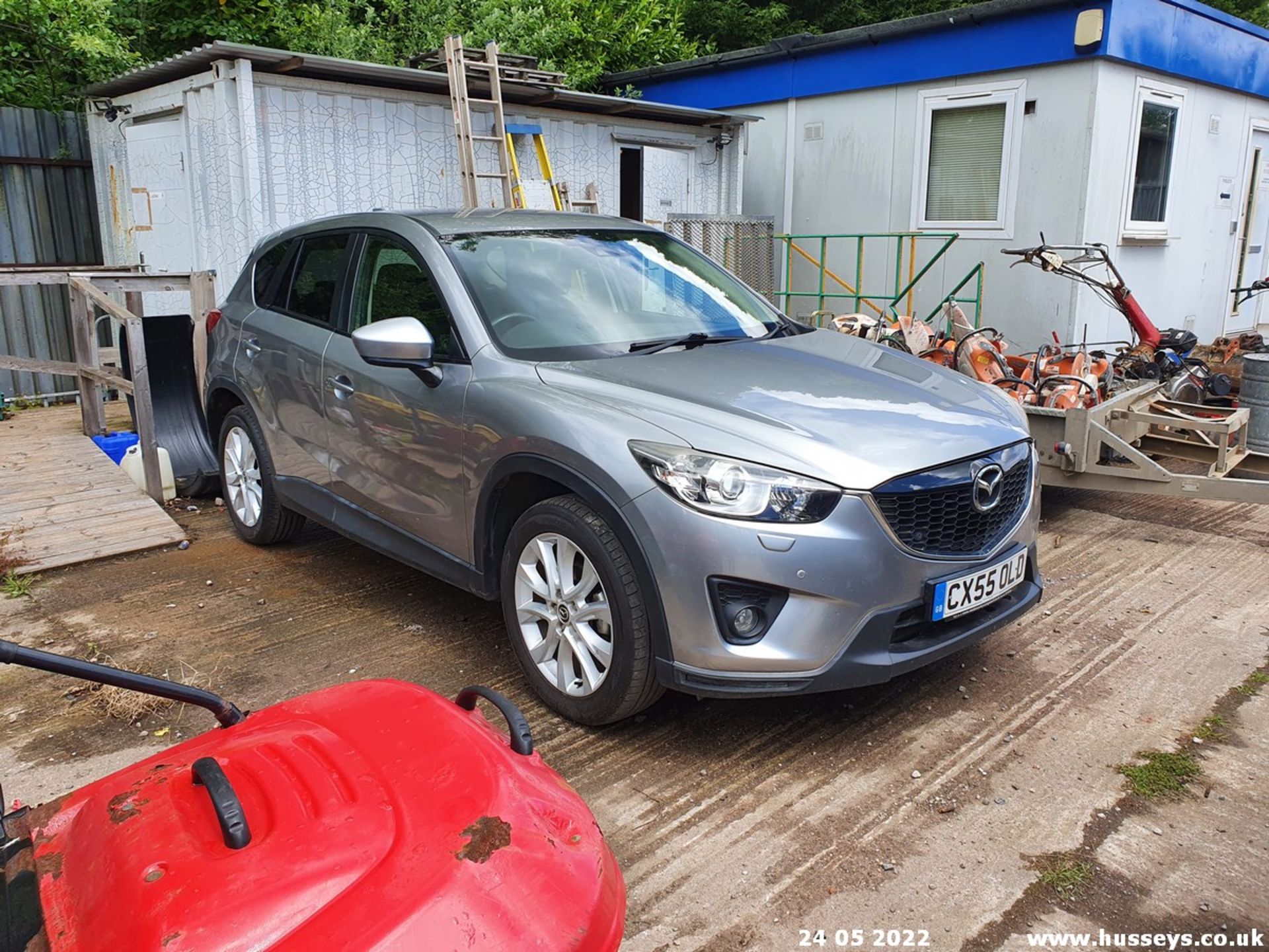 12/55 MAZDA CX-5 SPORT NAV D 4X4 AUTO - 2191cc 5dr Estate (Silver) - Image 15 of 24