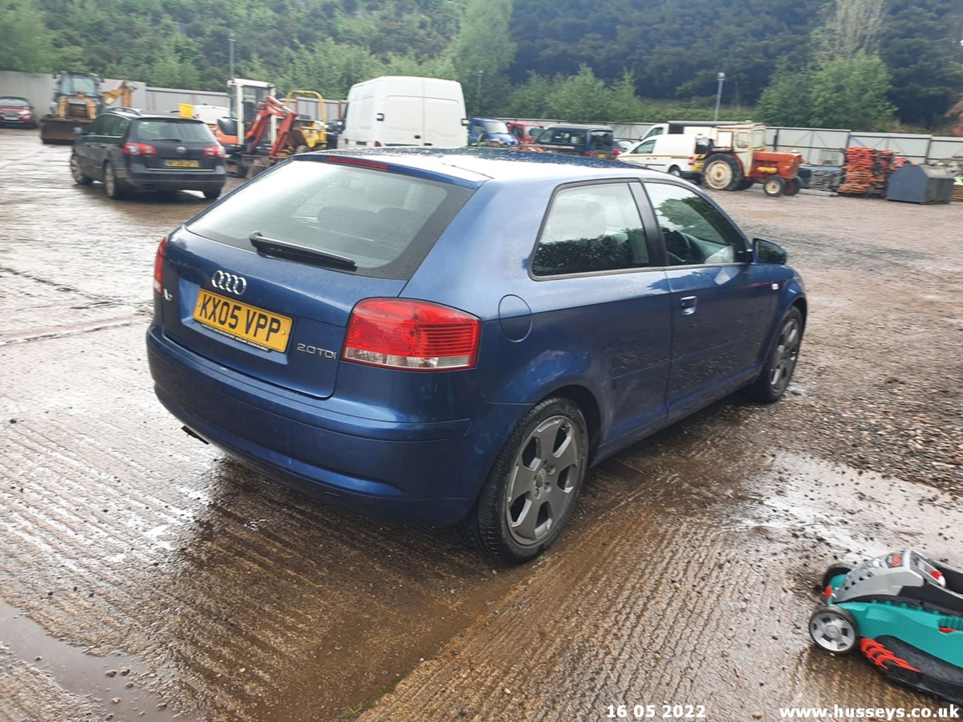 05/05 AUDI A3 SPORT TDI - 1968cc 3dr Hatchback (Blue, 123k) - Image 17 of 47