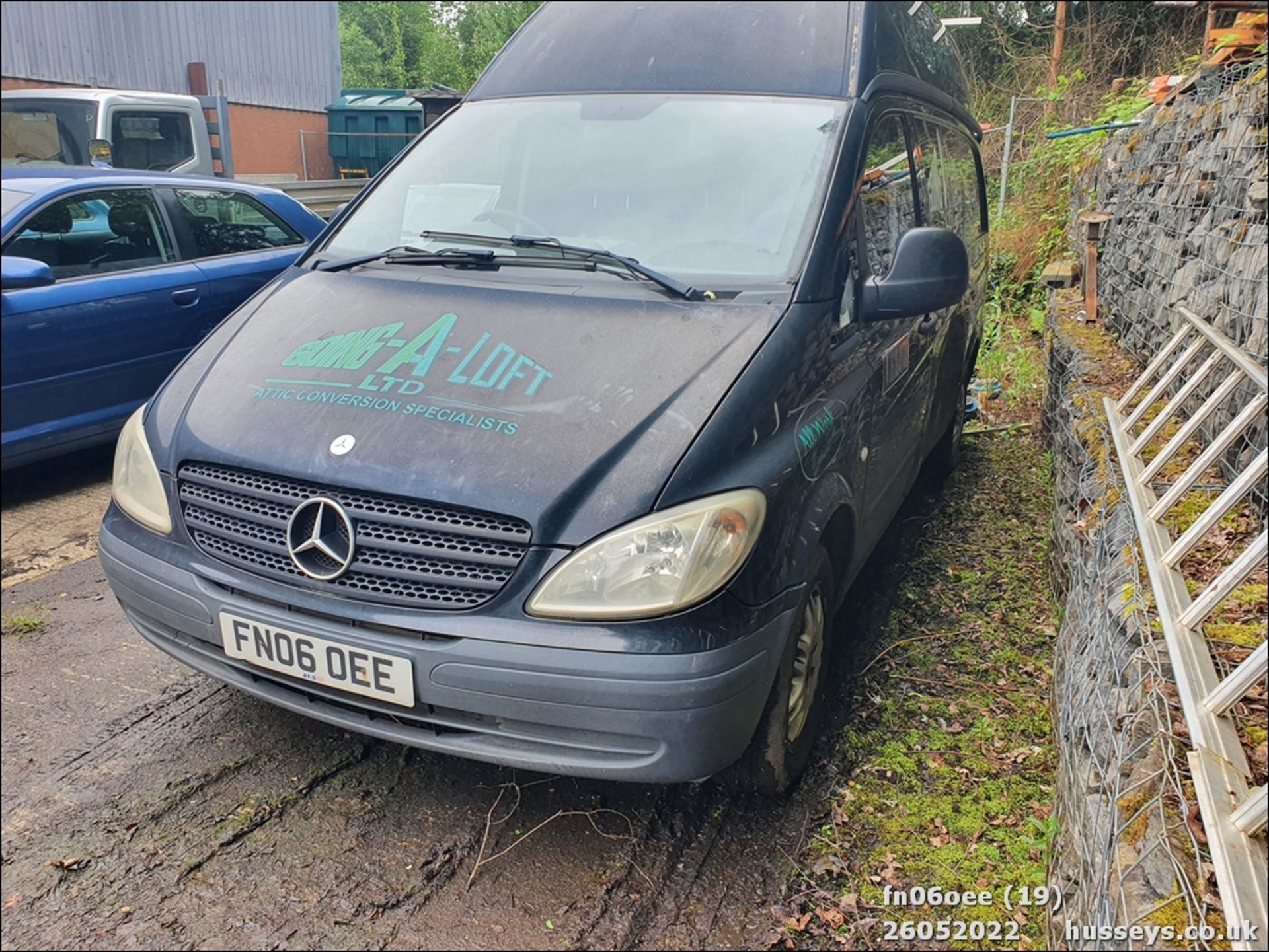 06/06 MERCEDES VITO 111 CDI LONG - 2148cc 6dr Van (Black) - Image 19 of 21