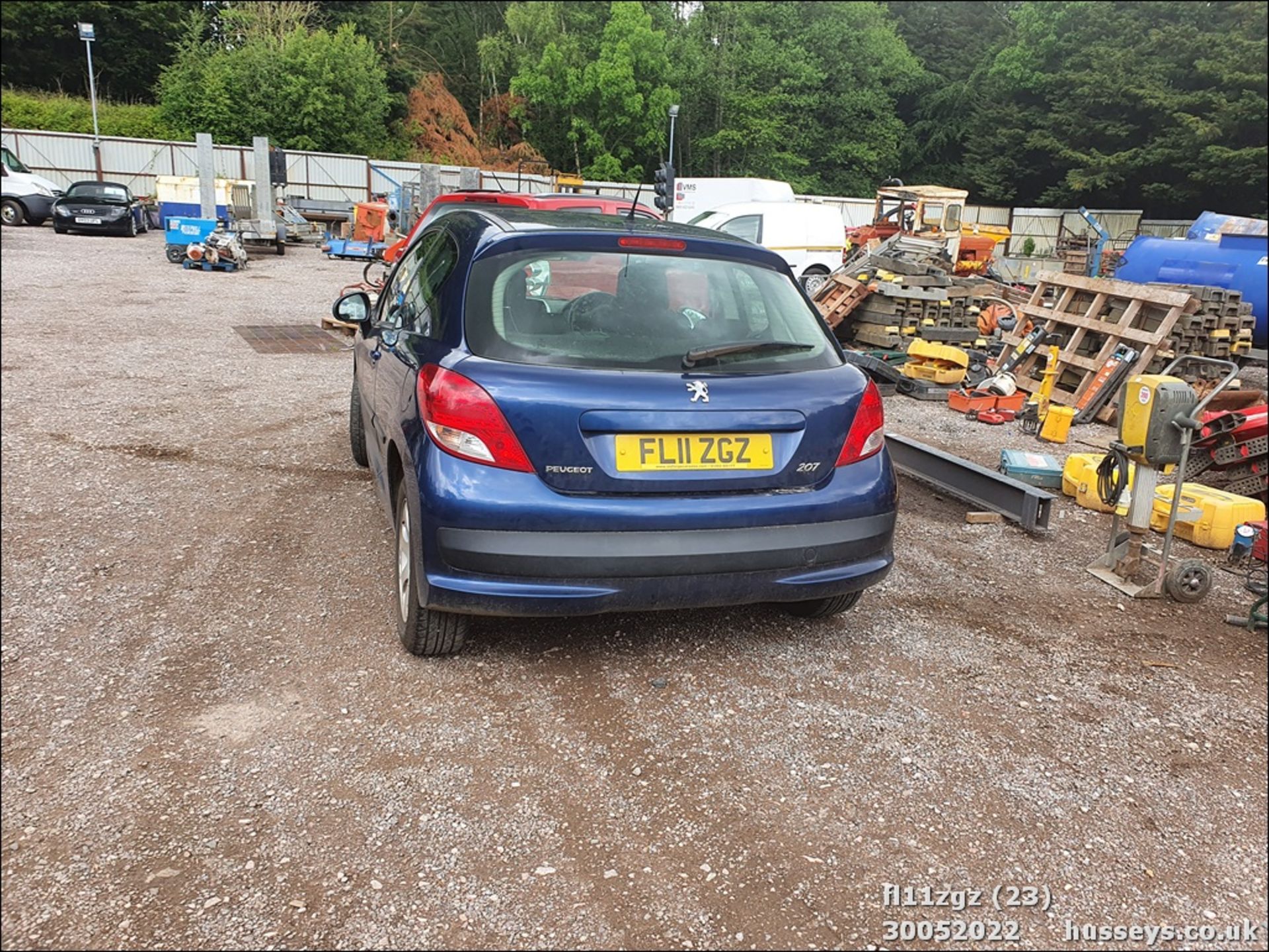 11/11 PEUGEOT 207 S HDI - 1398cc 3dr Hatchback (Blue, 128k) - Image 23 of 26