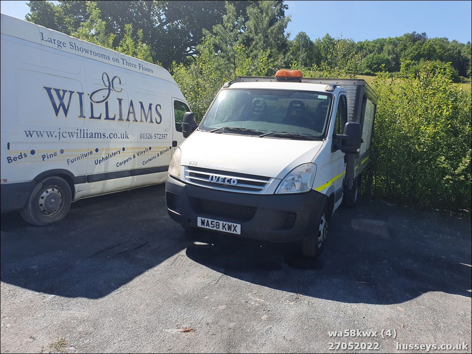 08/58 IVECO DAILY 35C15 MWB - 2998cc 2dr Tipper (White, 190k) - Image 4 of 21