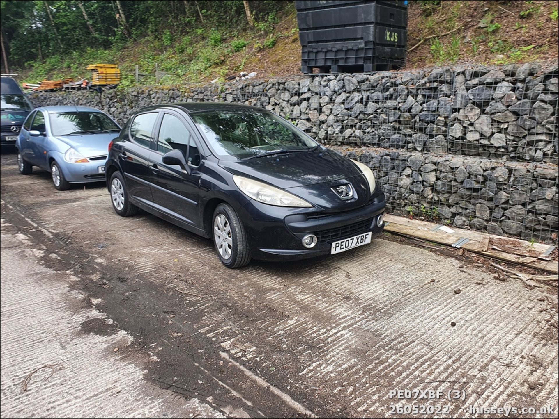 07/07 PEUGEOT 207 SPORT 87 - 1360cc 5dr Hatchback (Black) - Image 3 of 31