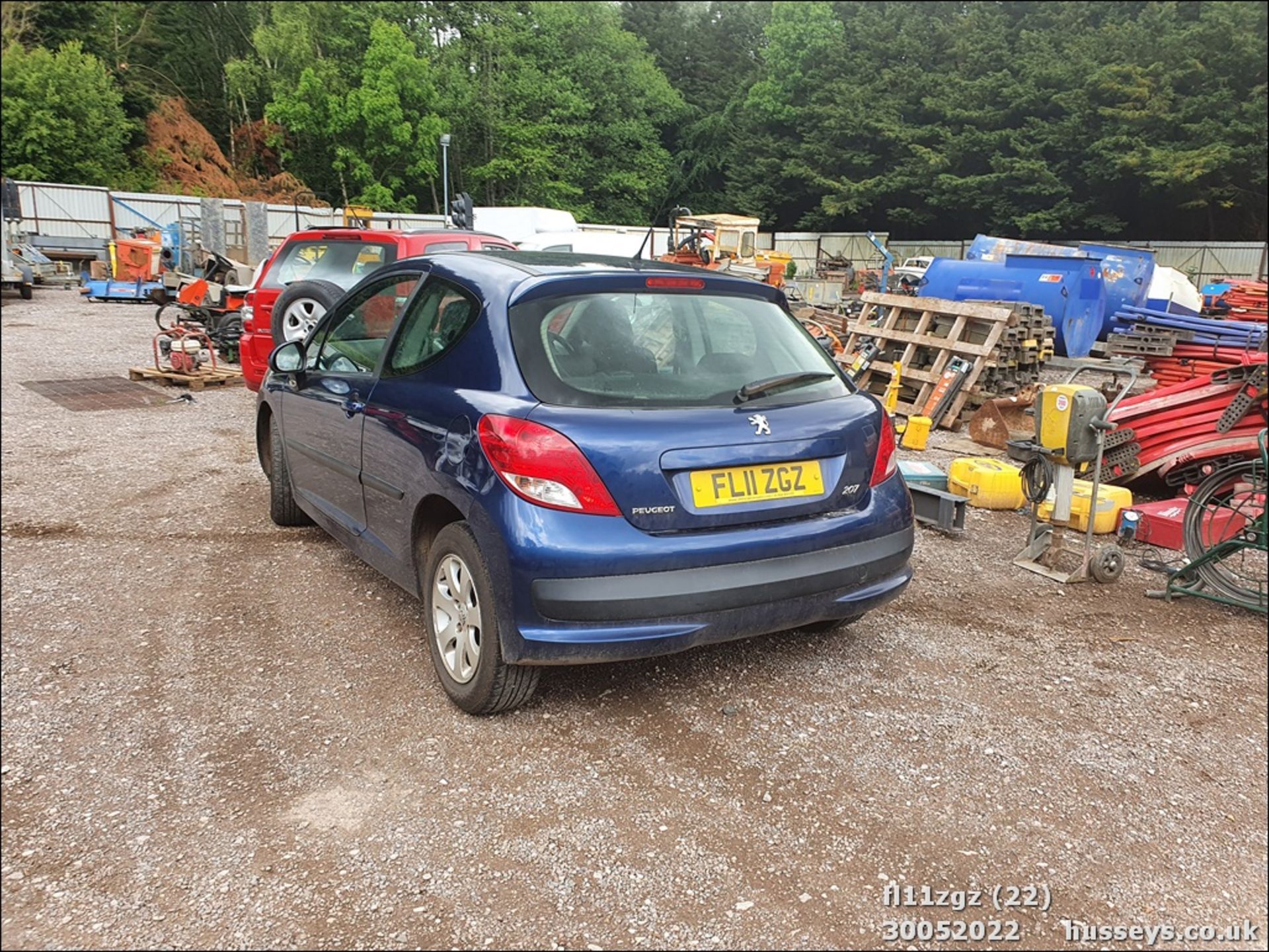 11/11 PEUGEOT 207 S HDI - 1398cc 3dr Hatchback (Blue, 128k) - Image 22 of 26