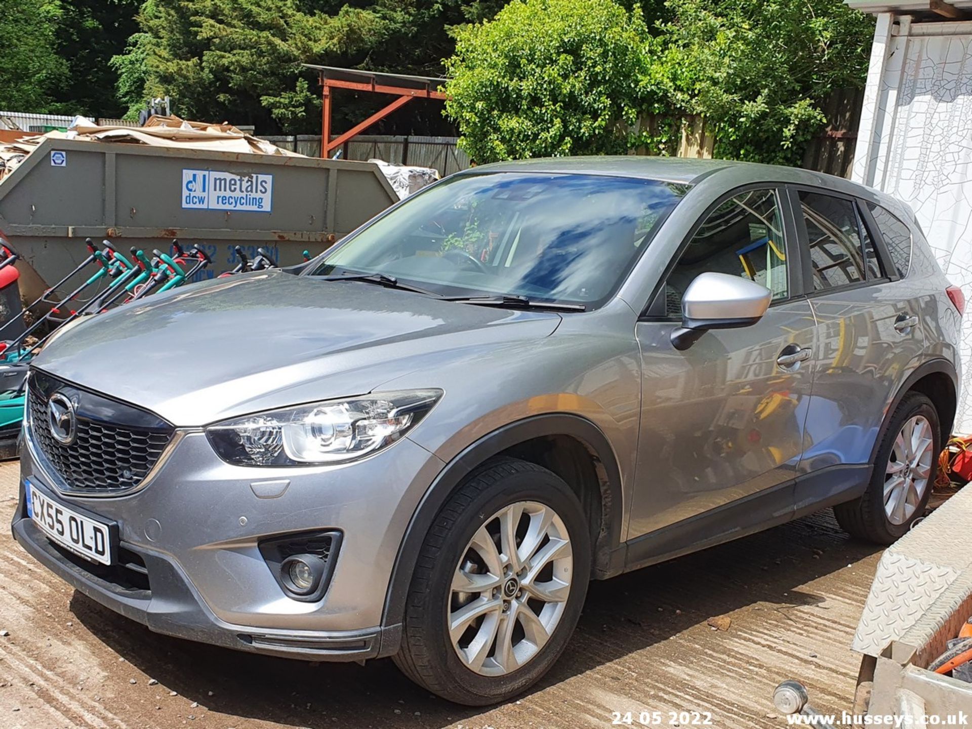 12/55 MAZDA CX-5 SPORT NAV D 4X4 AUTO - 2191cc 5dr Estate (Silver)