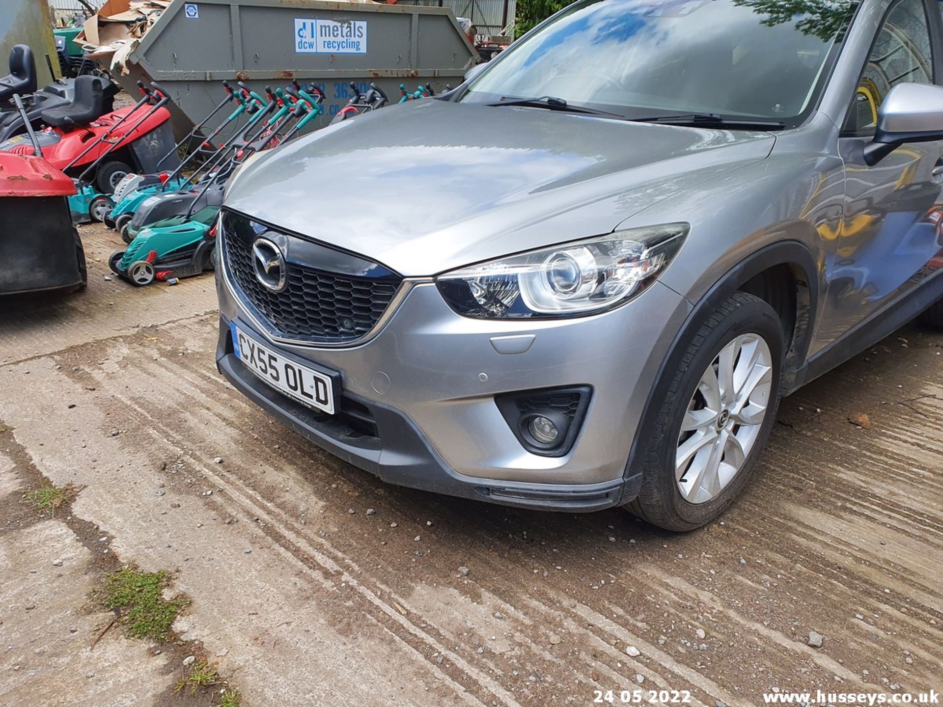 12/55 MAZDA CX-5 SPORT NAV D 4X4 AUTO - 2191cc 5dr Estate (Silver) - Image 14 of 24