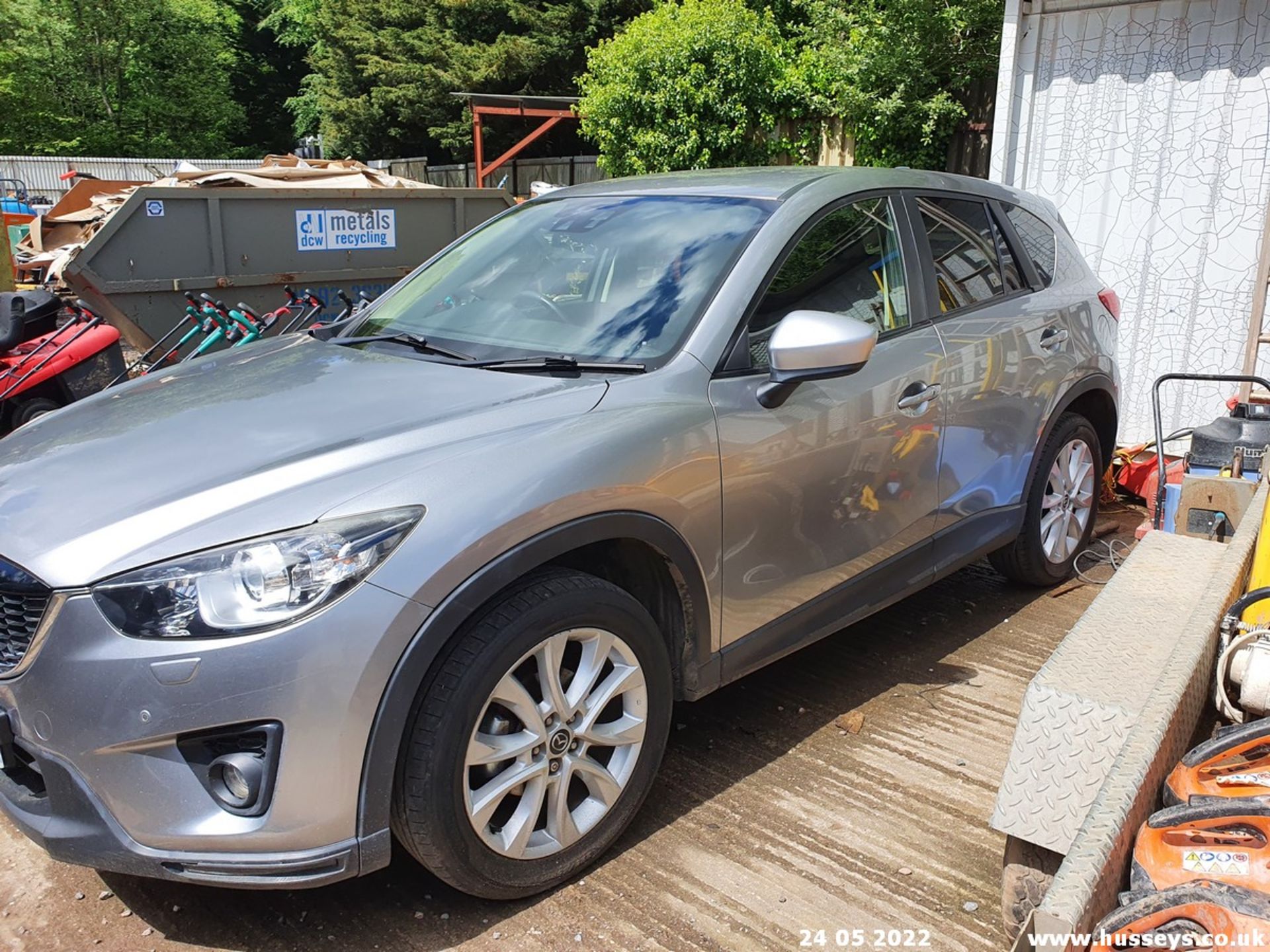 12/55 MAZDA CX-5 SPORT NAV D 4X4 AUTO - 2191cc 5dr Estate (Silver) - Image 24 of 24