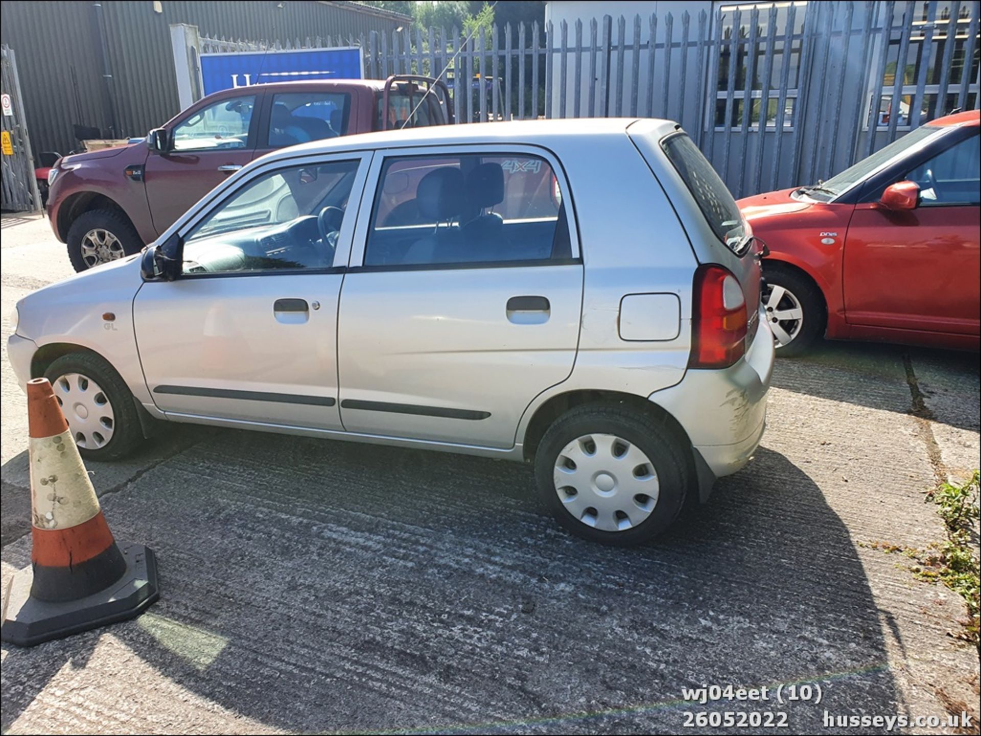 04/04 SUZUKI ALTO GL - 1061cc 5dr Hatchback (Silver, 55k) - Image 10 of 21