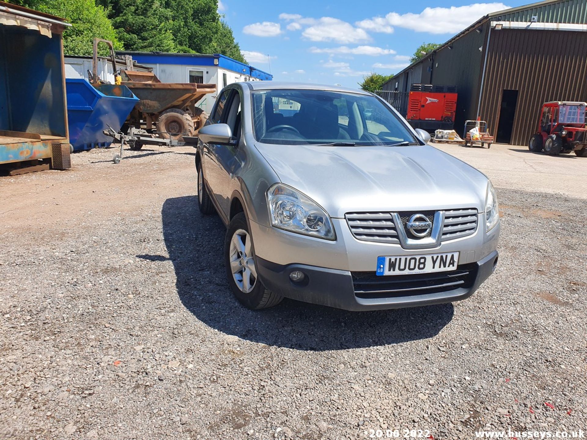 08/08 NISSAN QASHQAI ACENTA DCI 2WD - 1461cc 5dr Hatchback (Silver, 142k) - Image 7 of 38