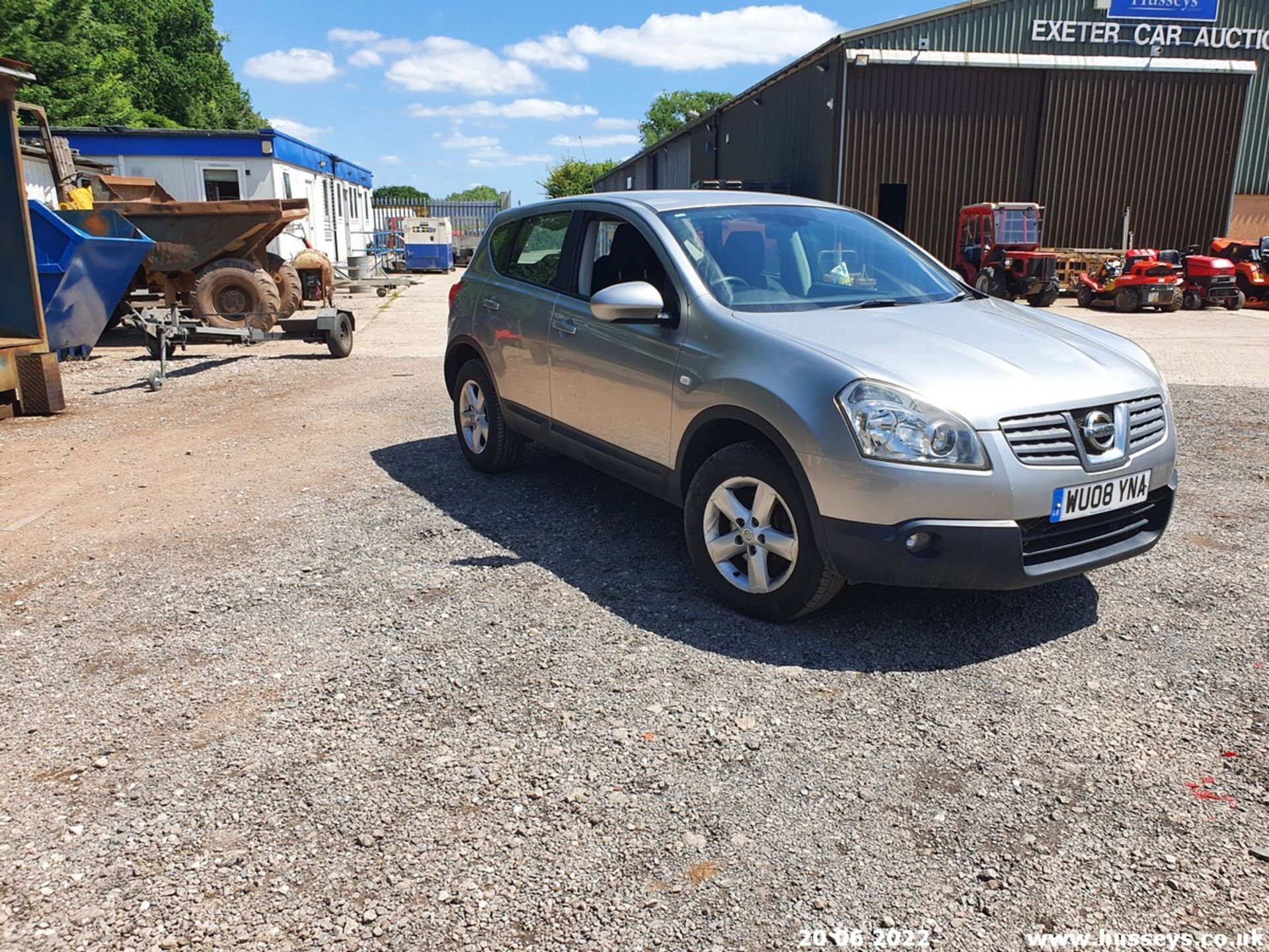 08/08 NISSAN QASHQAI ACENTA DCI 2WD - 1461cc 5dr Hatchback (Silver, 142k) - Image 9 of 38