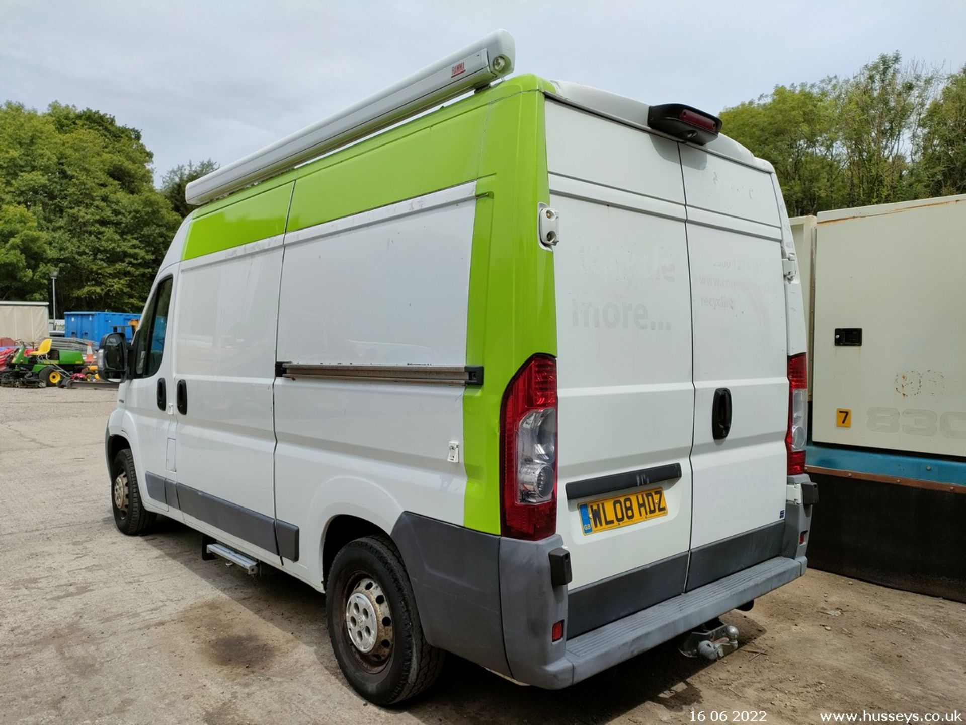 08/08 PEUGEOT BOXER 333 MWB - 2198cc 5dr Van (White, 42k) - Image 7 of 21