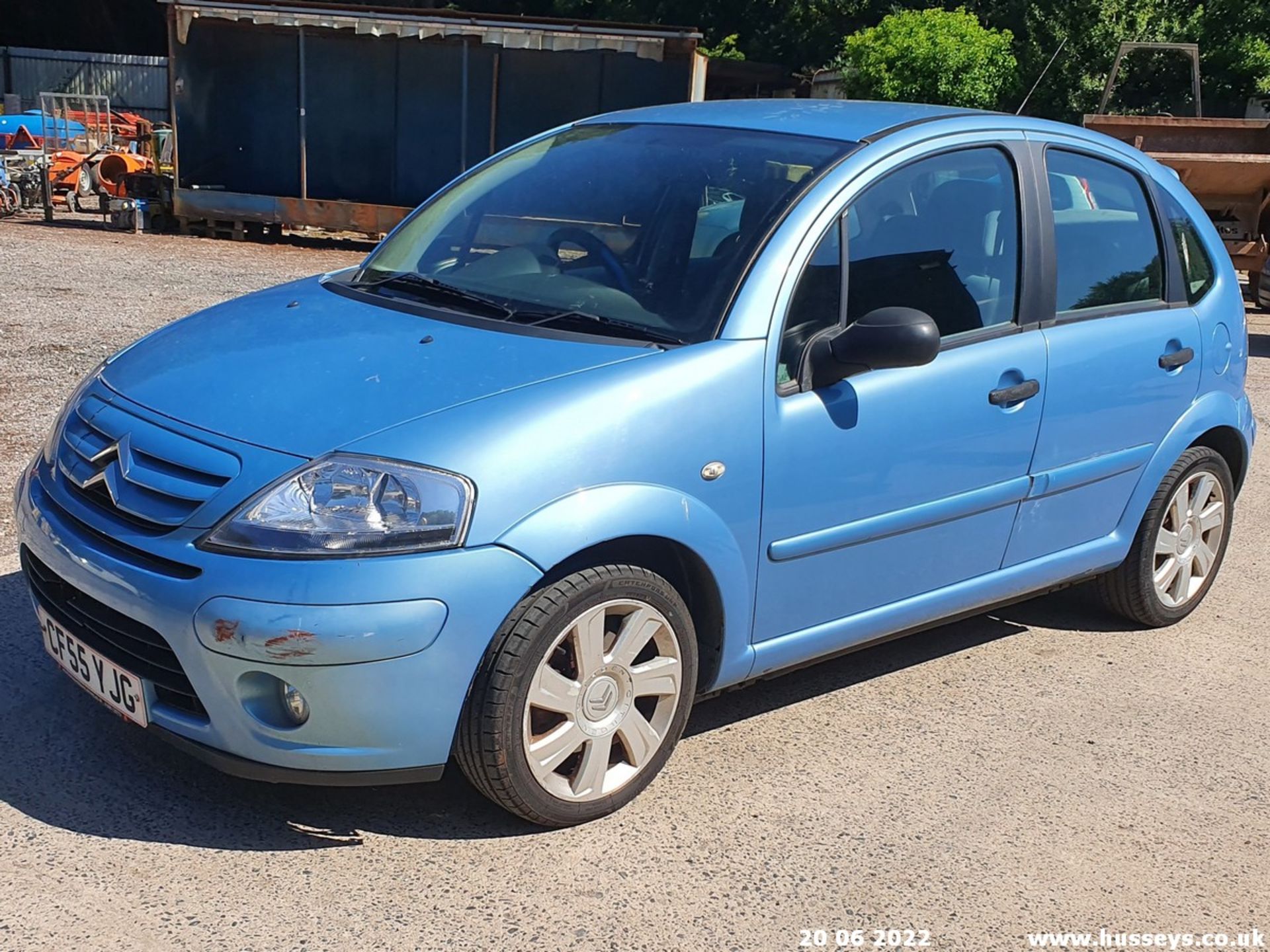 06/55 CITROEN C3 SX AUTO - 1587cc 5dr Hatchback (Blue, 75k)