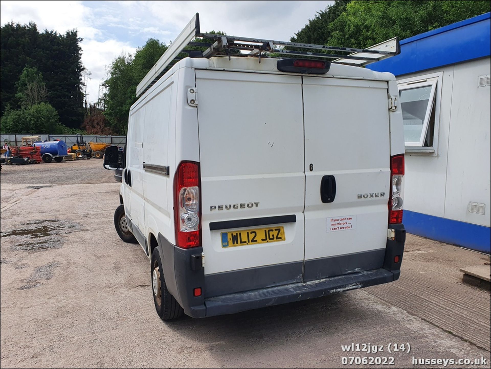 12/12 PEUGEOT BOXER 333 L1H1 HDI - 2198cc 2dr Van (White, 130k) - Image 14 of 34