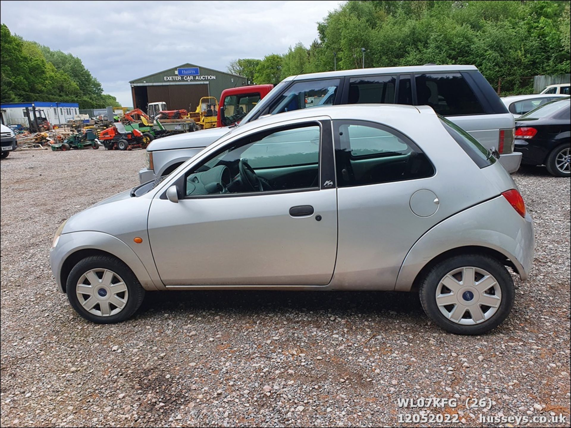 07/07 FORD KA STYLE CLIMATE - 1297cc 3dr Hatchback (Silver, 64k) - Image 23 of 35