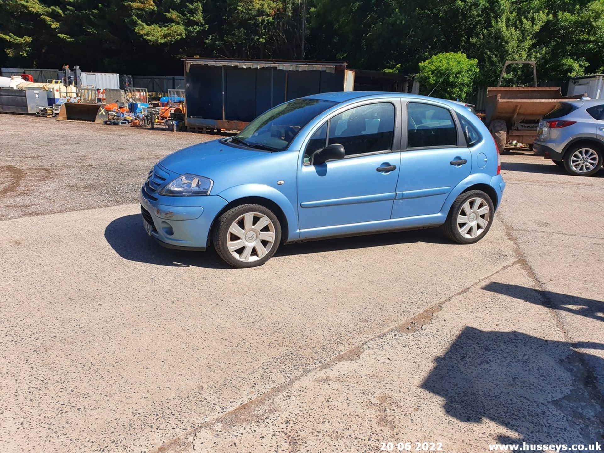 06/55 CITROEN C3 SX AUTO - 1587cc 5dr Hatchback (Blue, 75k) - Image 11 of 36