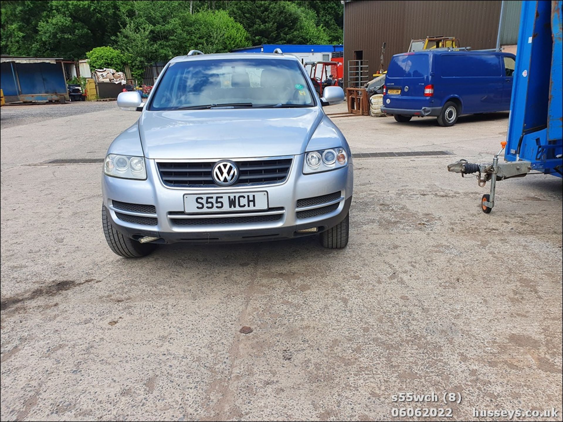 2003 VOLKSWAGEN TOUAREG TDI - 2461cc 5dr Estate (Silver, 115k) - Image 8 of 42