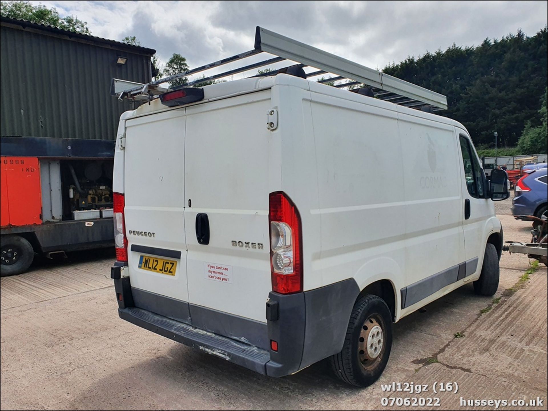 12/12 PEUGEOT BOXER 333 L1H1 HDI - 2198cc 2dr Van (White, 130k) - Image 16 of 34