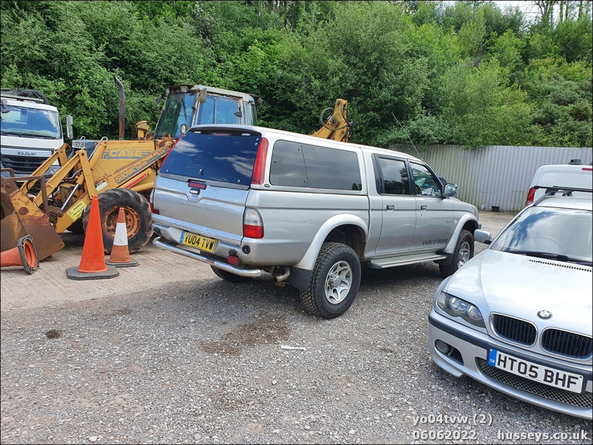 04/04 MITSUBISHI L200 WARRIOR LWB - 2477cc 2dr 4x4 (Silver, 140k) - Image 3 of 33