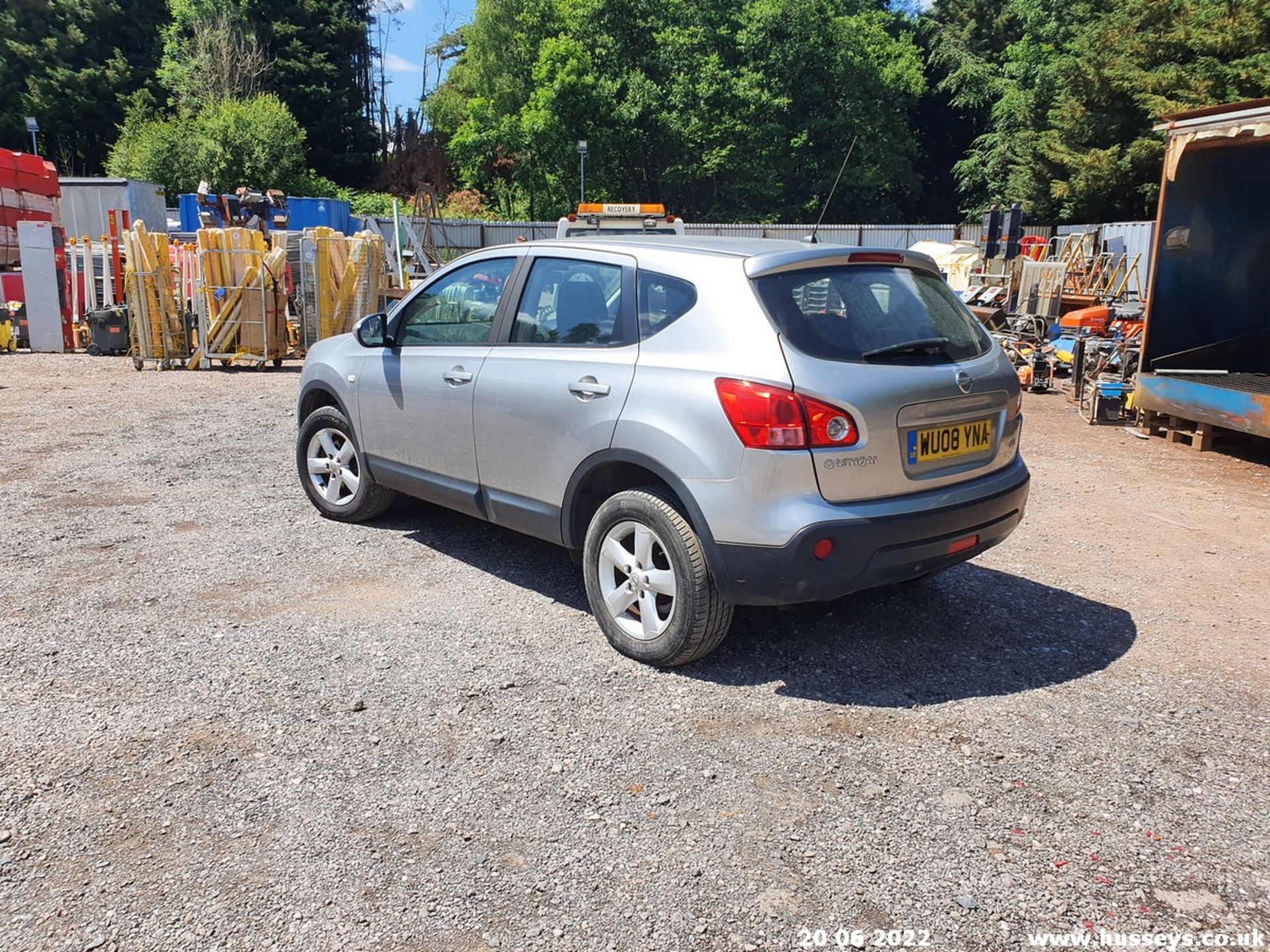 08/08 NISSAN QASHQAI ACENTA DCI 2WD - 1461cc 5dr Hatchback (Silver, 142k) - Image 15 of 38