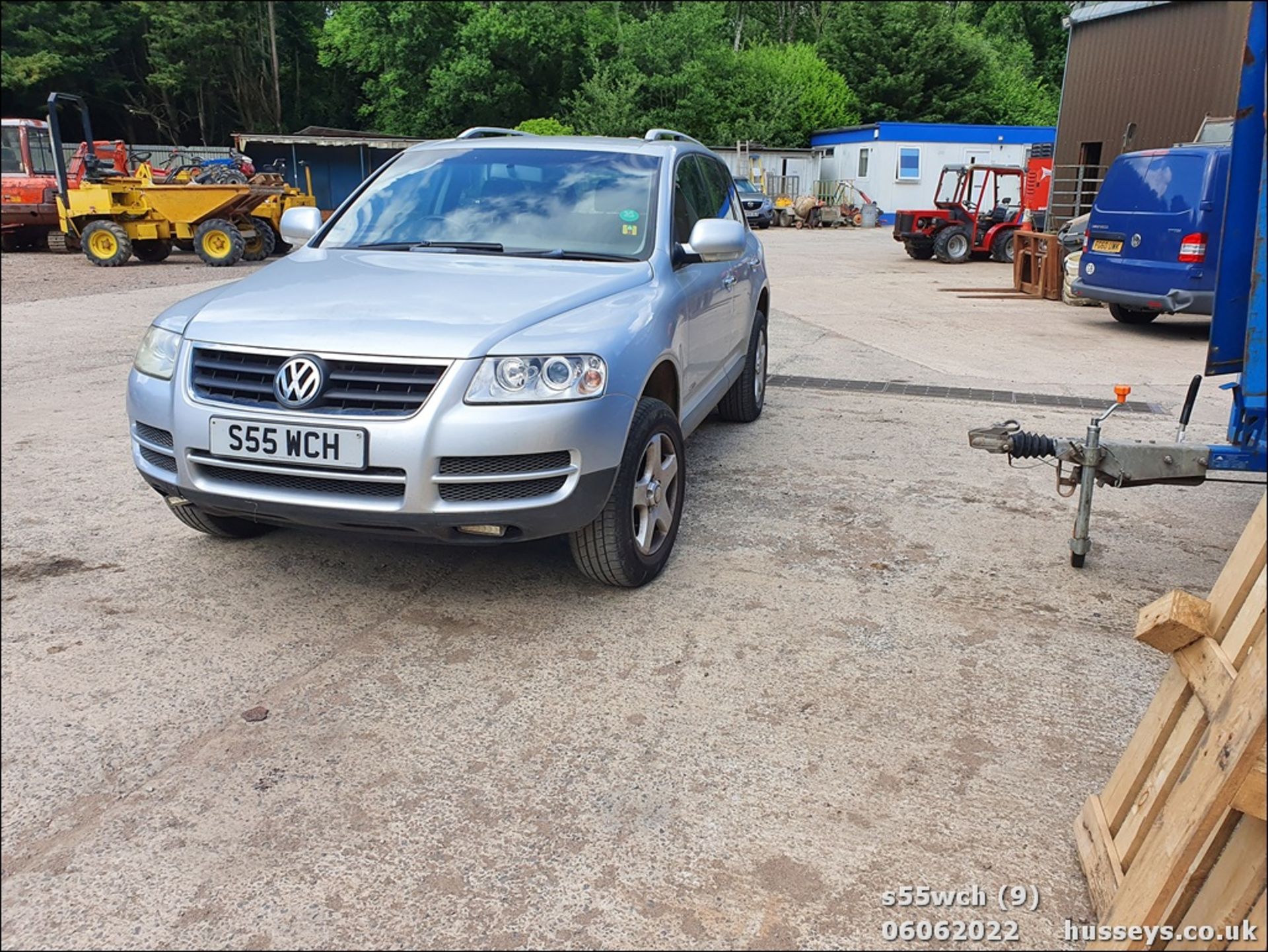 2003 VOLKSWAGEN TOUAREG TDI - 2461cc 5dr Estate (Silver, 115k) - Image 9 of 42