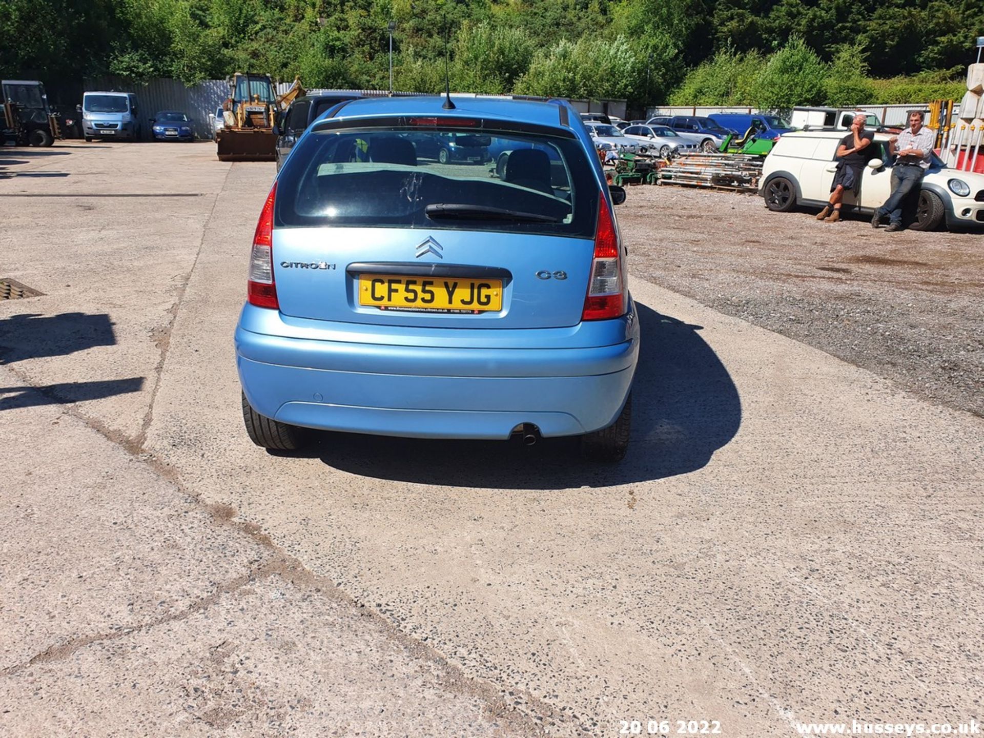 06/55 CITROEN C3 SX AUTO - 1587cc 5dr Hatchback (Blue, 75k) - Image 18 of 36