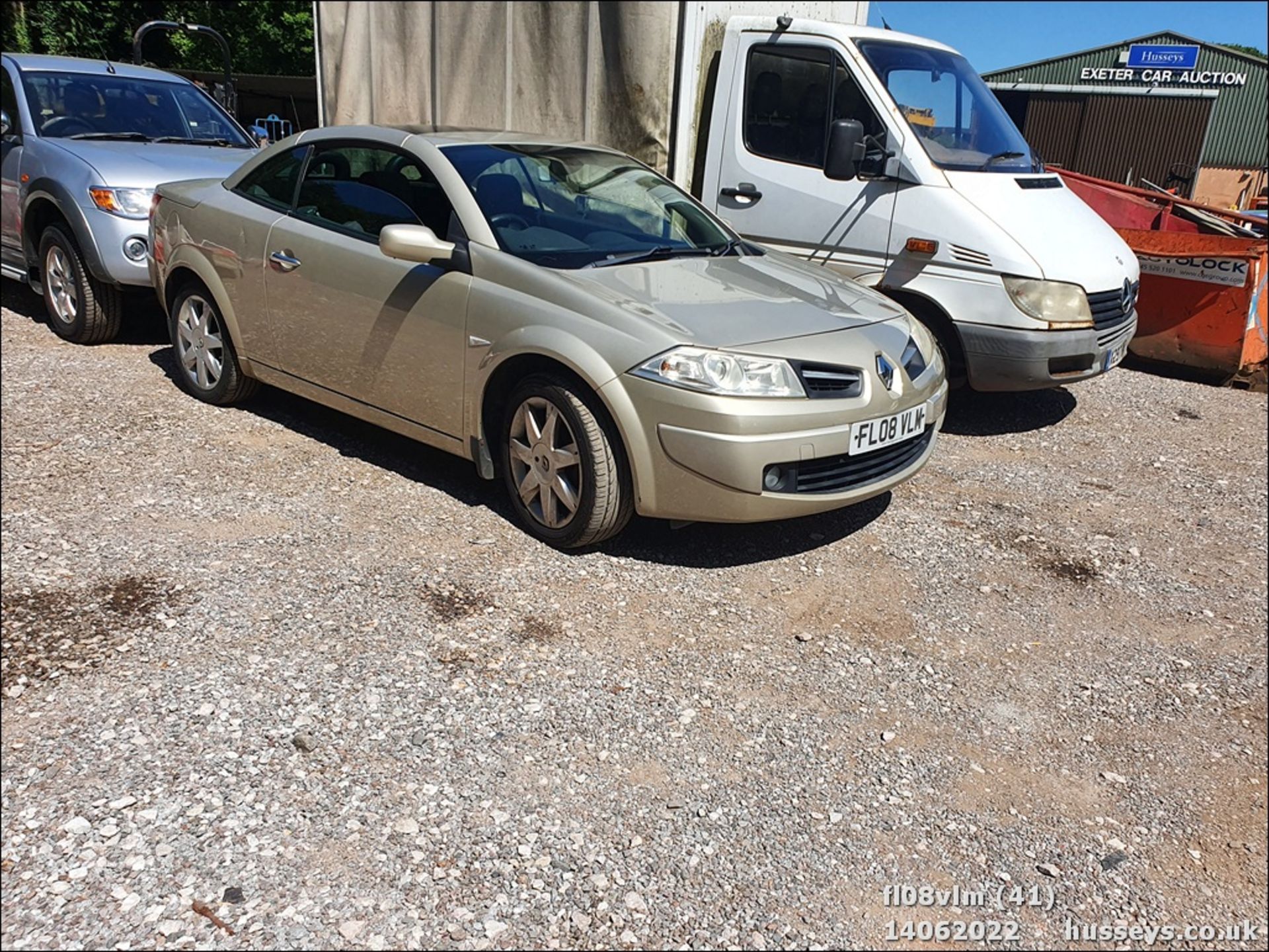 08/08 RENAULT MEGANE DYNAMIQUE DCI 106 - 1461cc 2dr Convertible (Gold, 71k) - Image 41 of 43