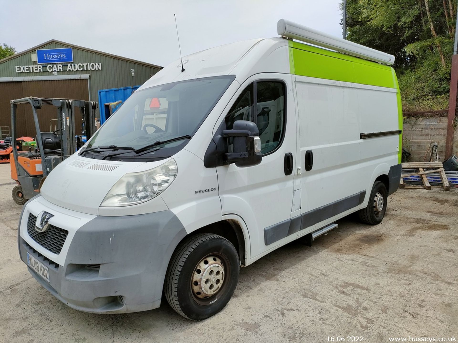 08/08 PEUGEOT BOXER 333 MWB - 2198cc 5dr Van (White, 42k) - Image 6 of 21