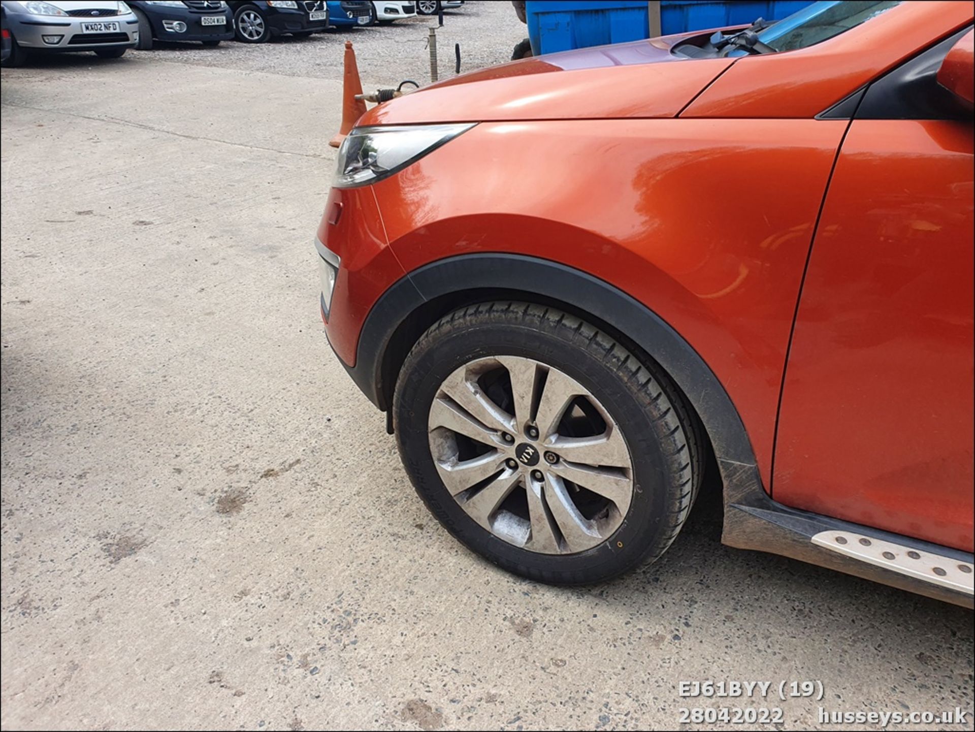 11/61 KIA SPORTAGE 3 SAT NAV CRDI - 1685cc 5dr Estate (Orange, 192k) - Image 19 of 27