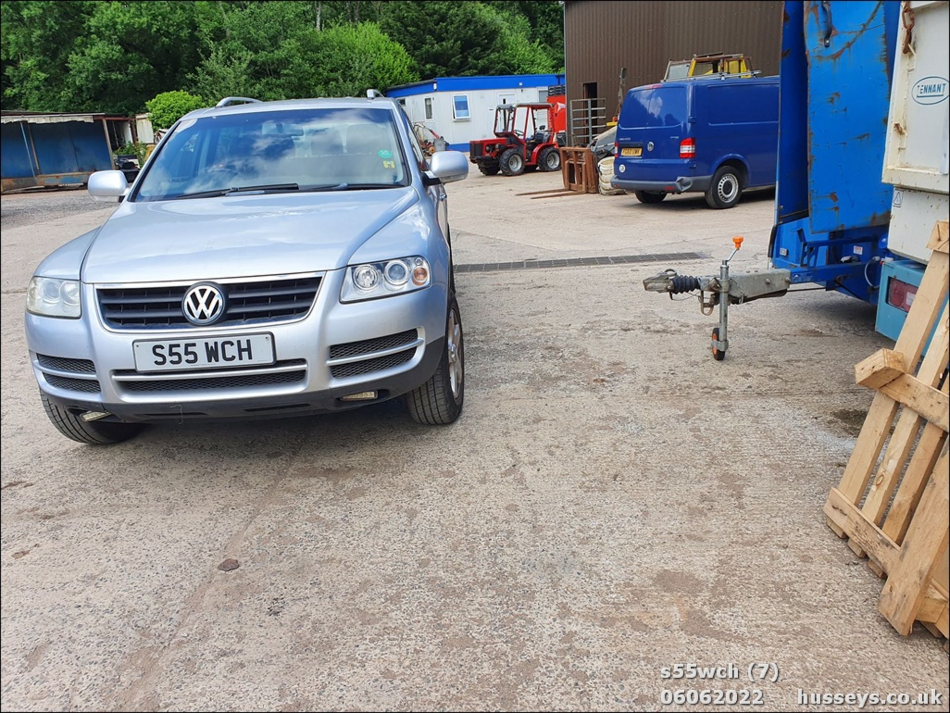 2003 VOLKSWAGEN TOUAREG TDI - 2461cc 5dr Estate (Silver, 115k) - Image 7 of 42